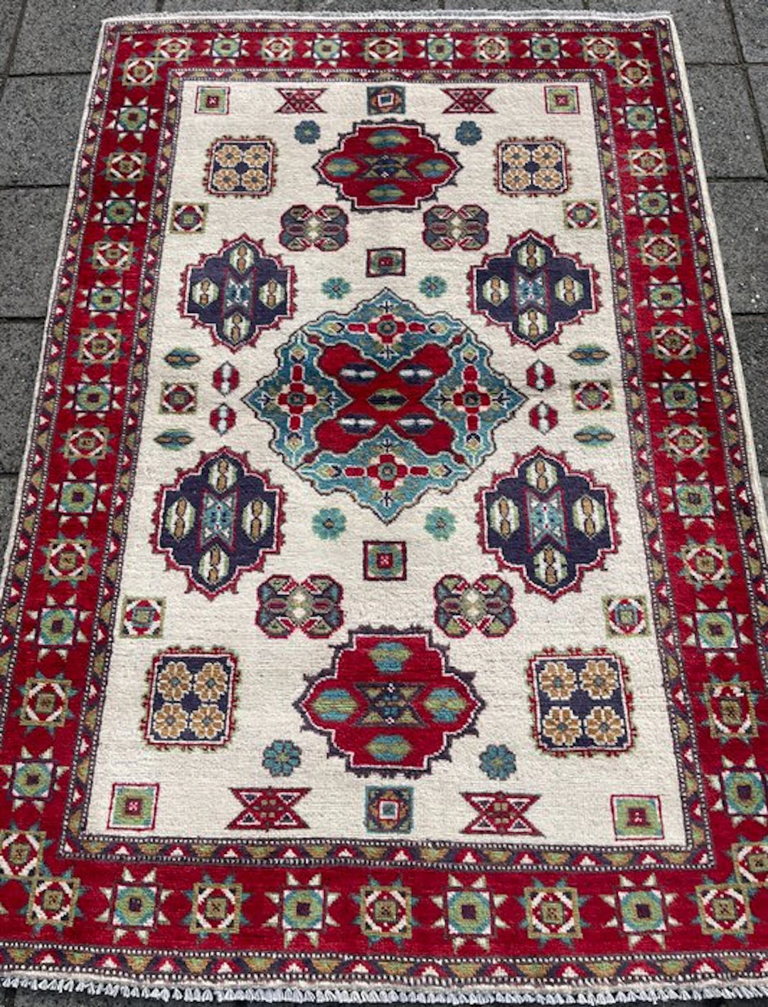 Afghan Shirwan - (unused) - hand-knotted - wool - Carpet - 176 cm - 118 cm