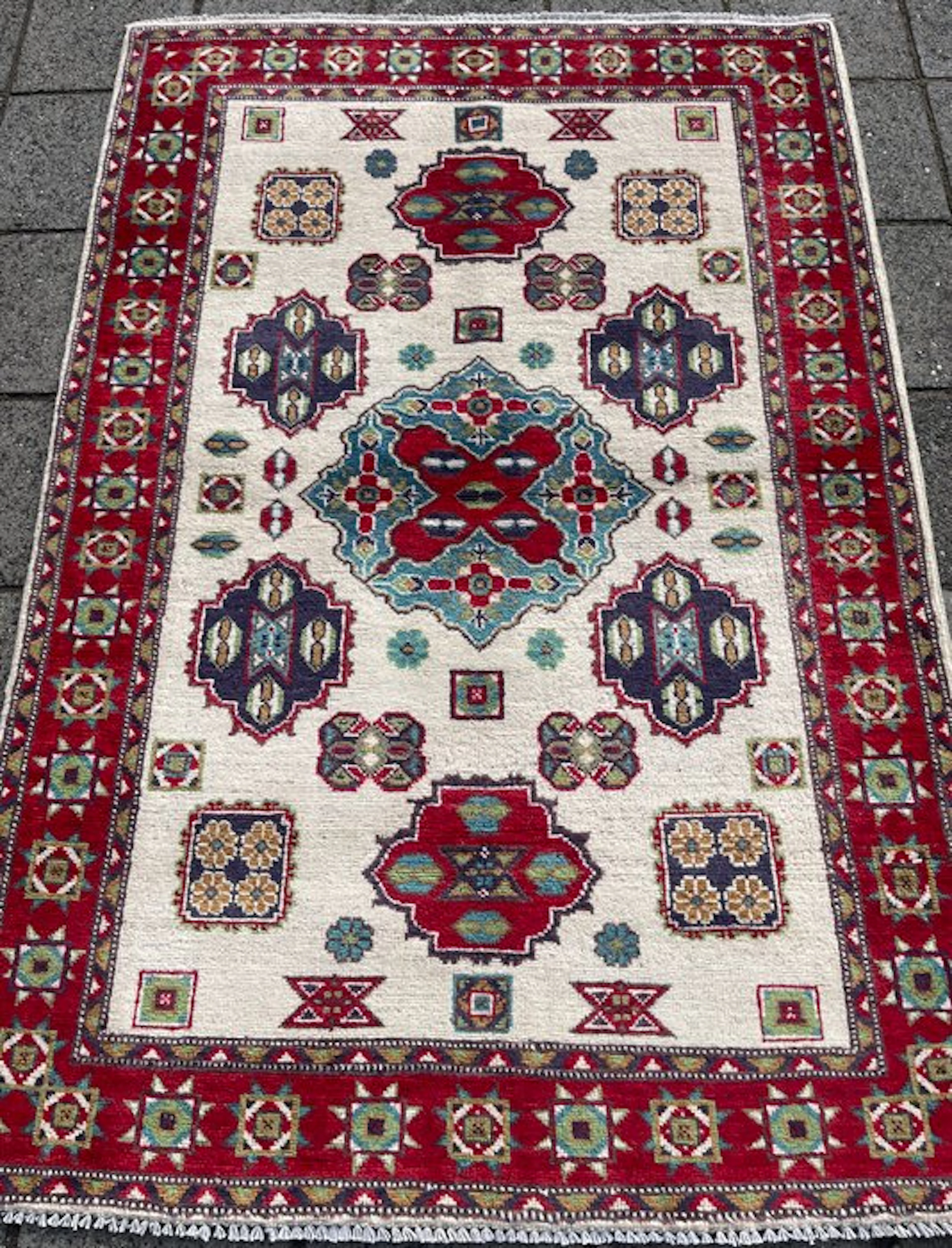 Afghan Shirwan - (unused) - hand-knotted - wool - Carpet - 176 cm - 118 cm