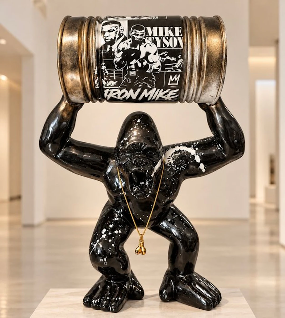 Daluxe Art - 1999 • XL Mike Tyson Gorilla