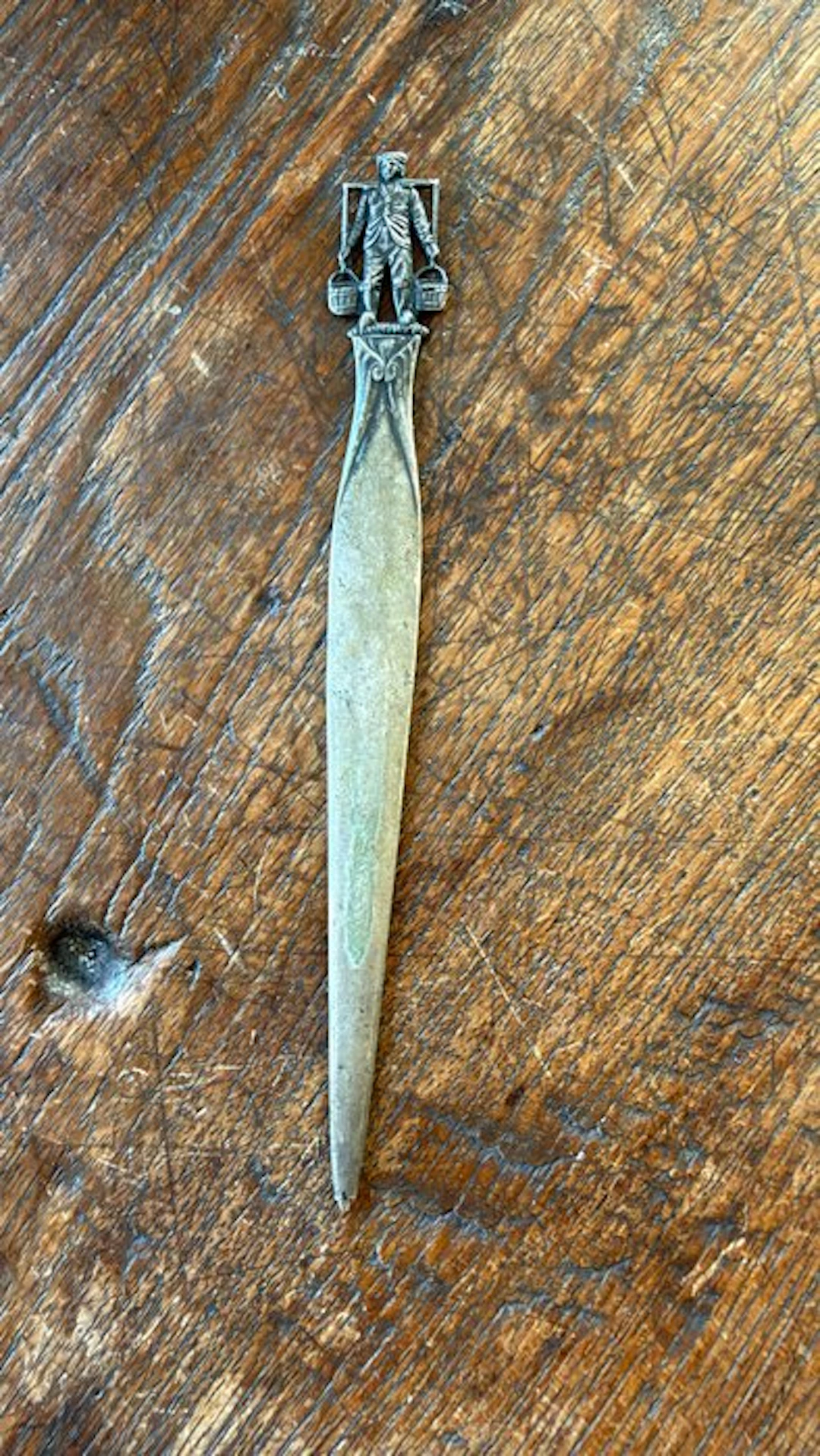 Hooijkaas - Hooijkaas - Paper knife - .835 silver