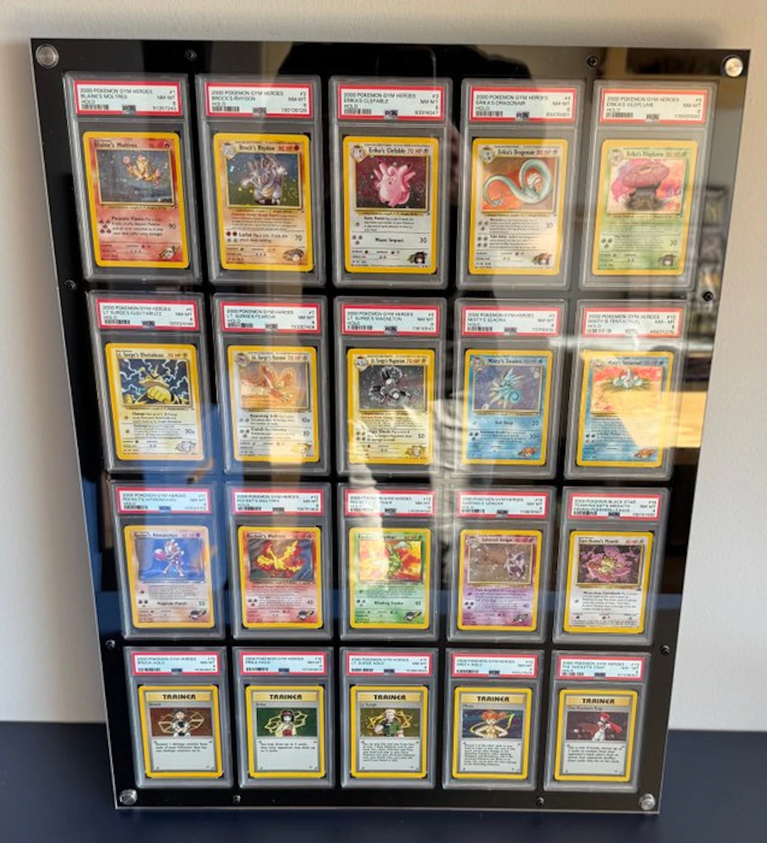 Pokémon - 20 Complete set - WOTC - Gym Heroes