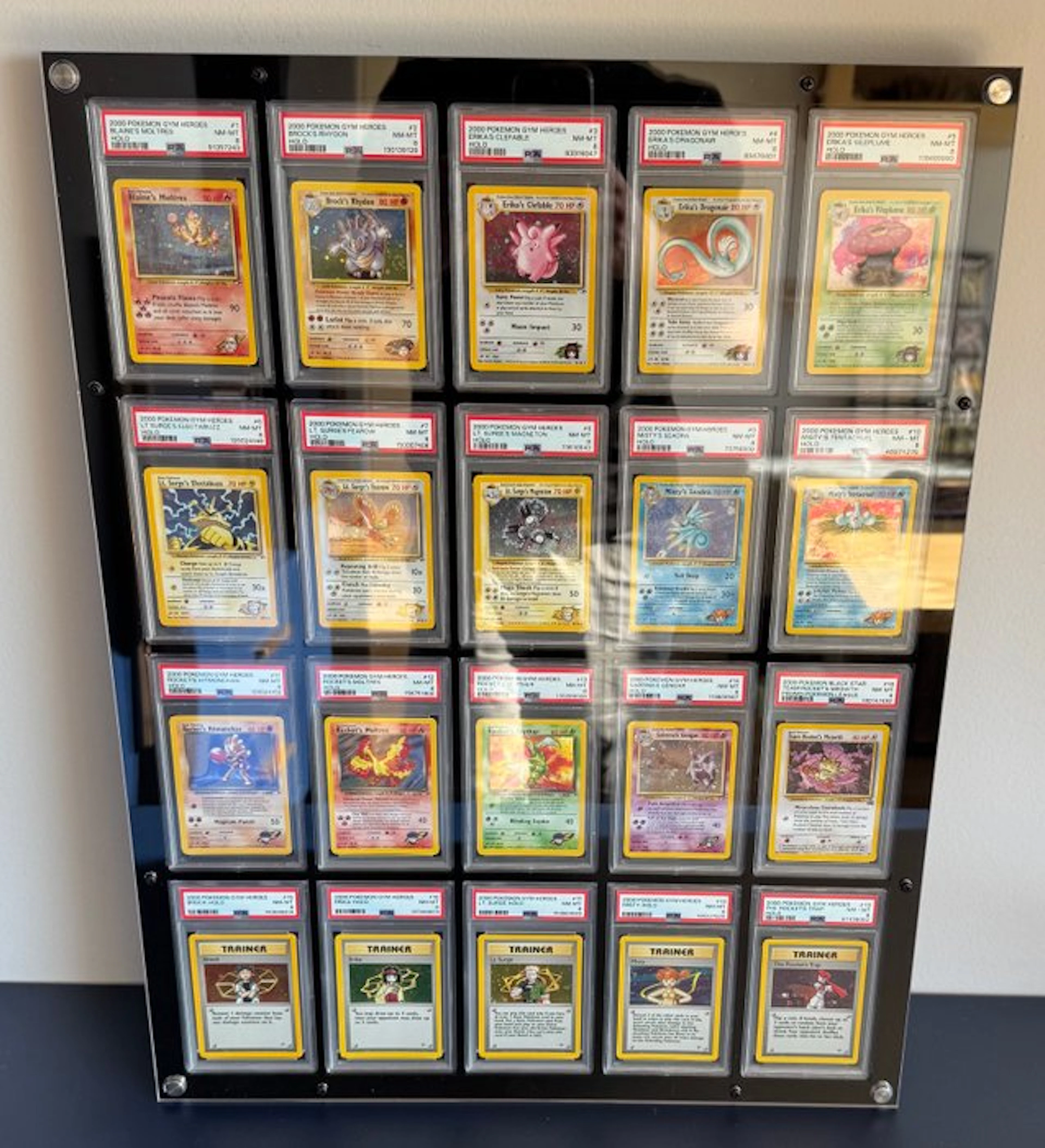 Pokémon - 20 Complete set - WOTC - Gym Heroes