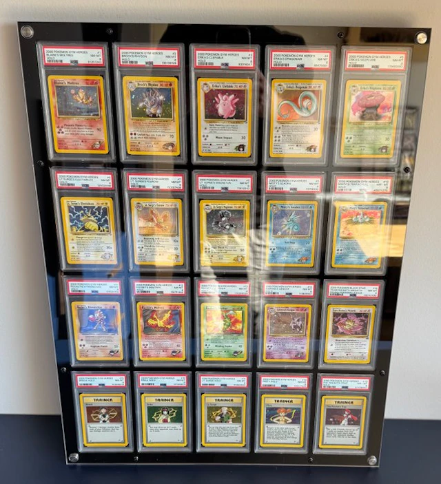 Pokémon - 20 Complete set - WOTC - Gym Heroes