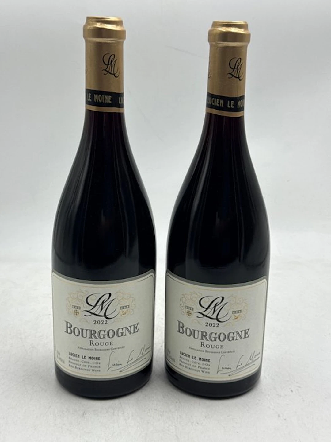 2022 Lucien le Moine - Bourgogne rouge - 2 Bottles (0.75L)