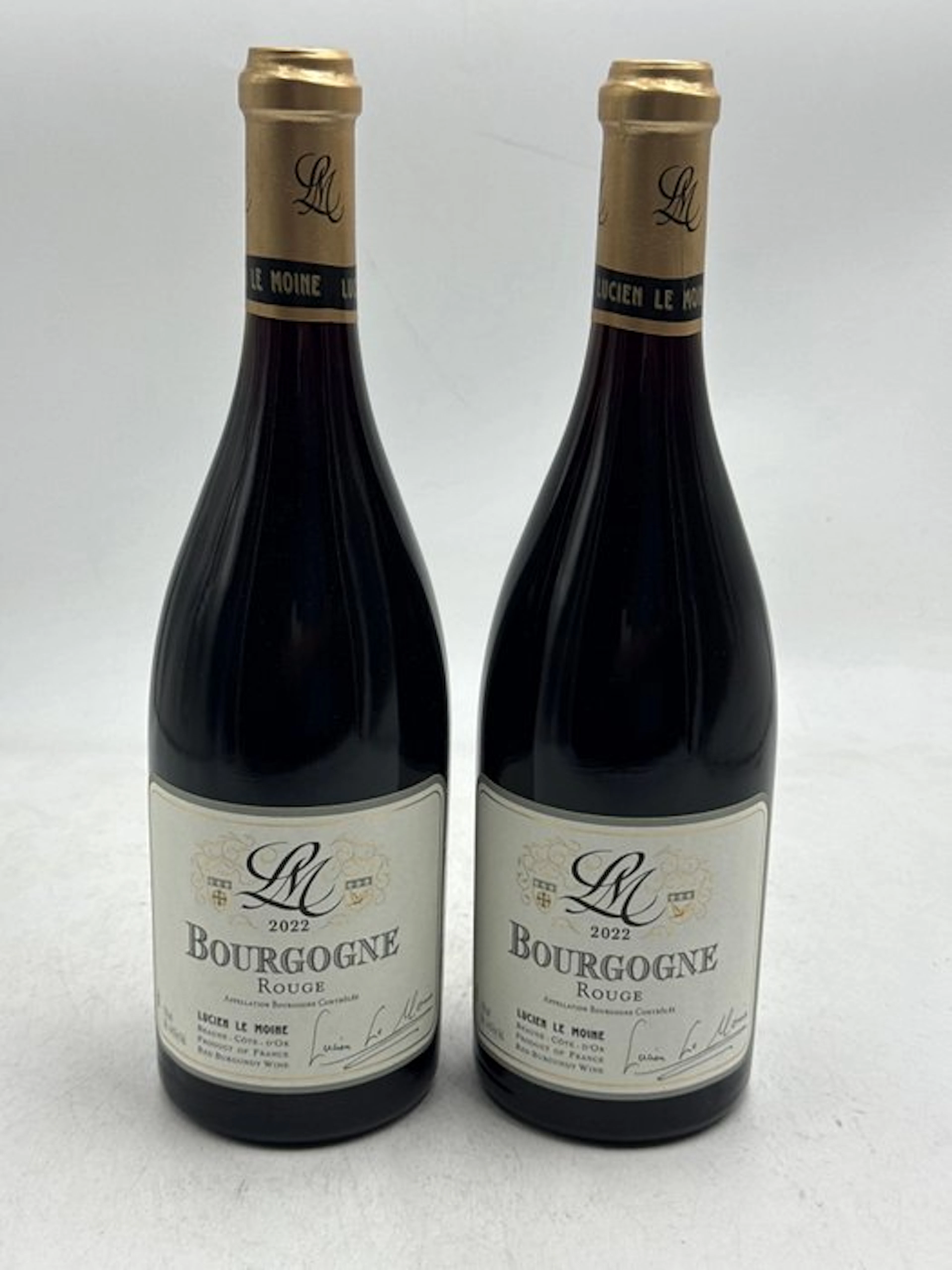 2022 Lucien le Moine - Bourgogne rouge - 2 Bottles (0.75L)