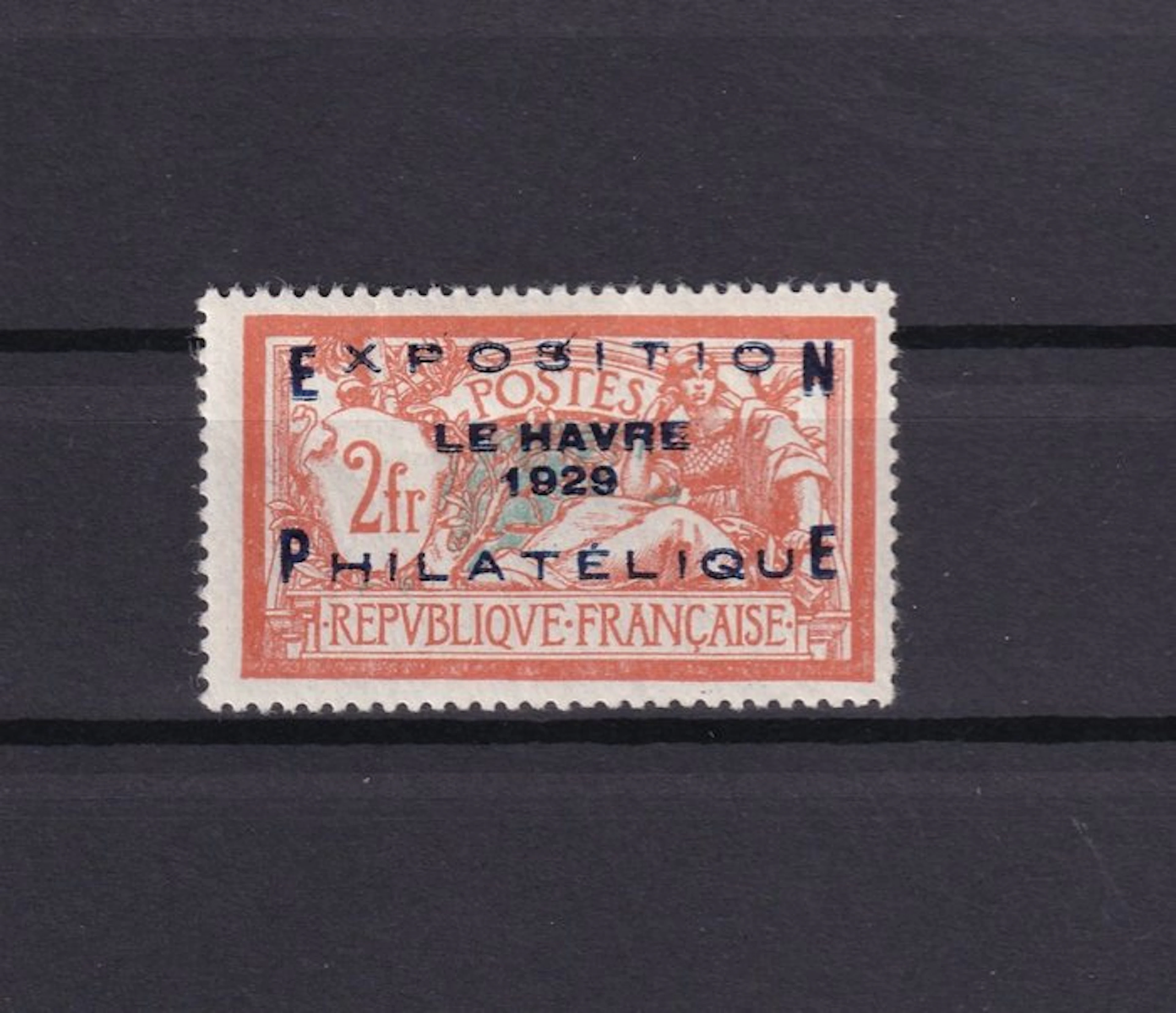 France 1929 - Signed, Exposition of Le Havre - Yvert n°257A