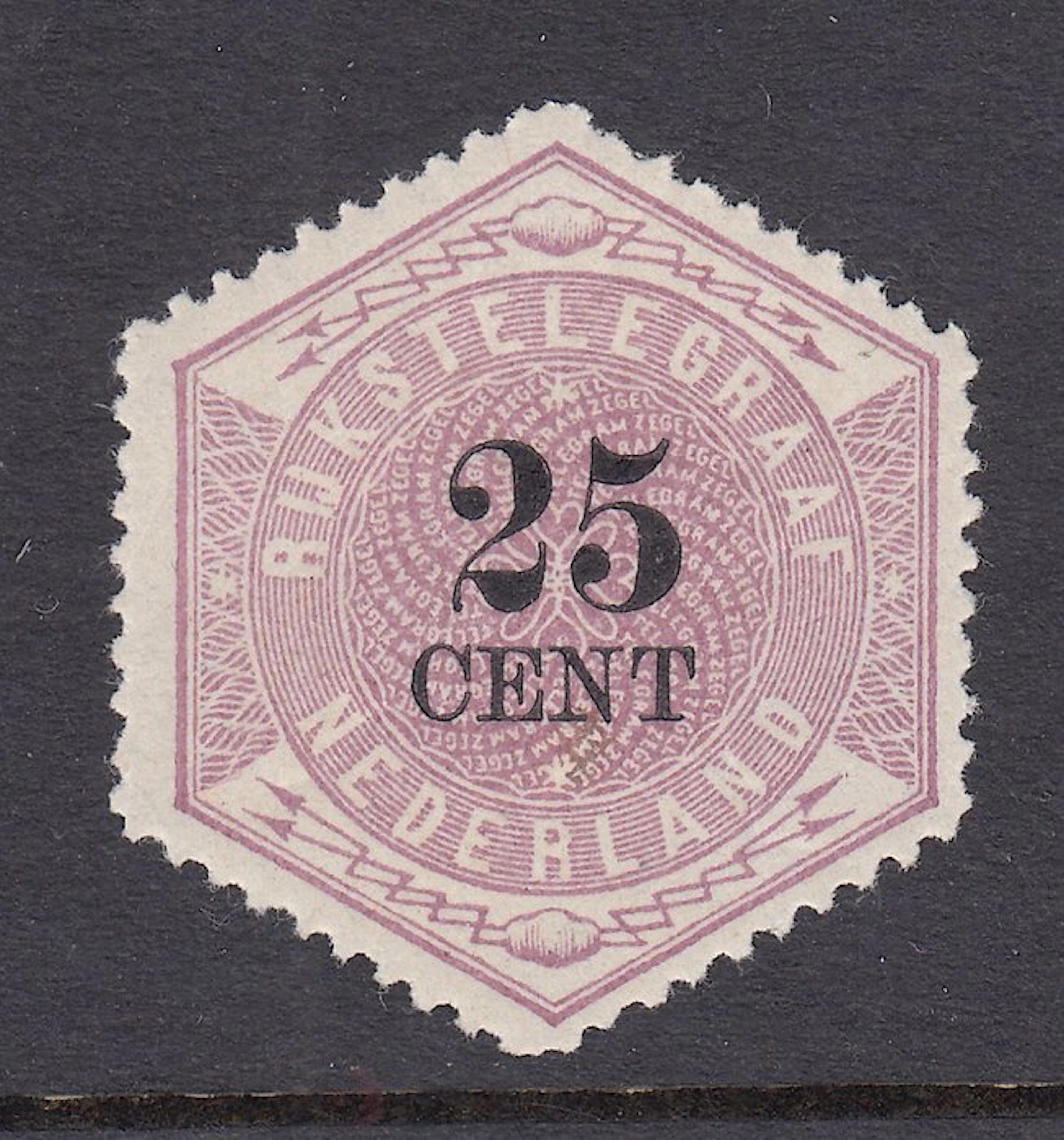 Netherlands 1903 - telegraph stamp - NVPH TG7