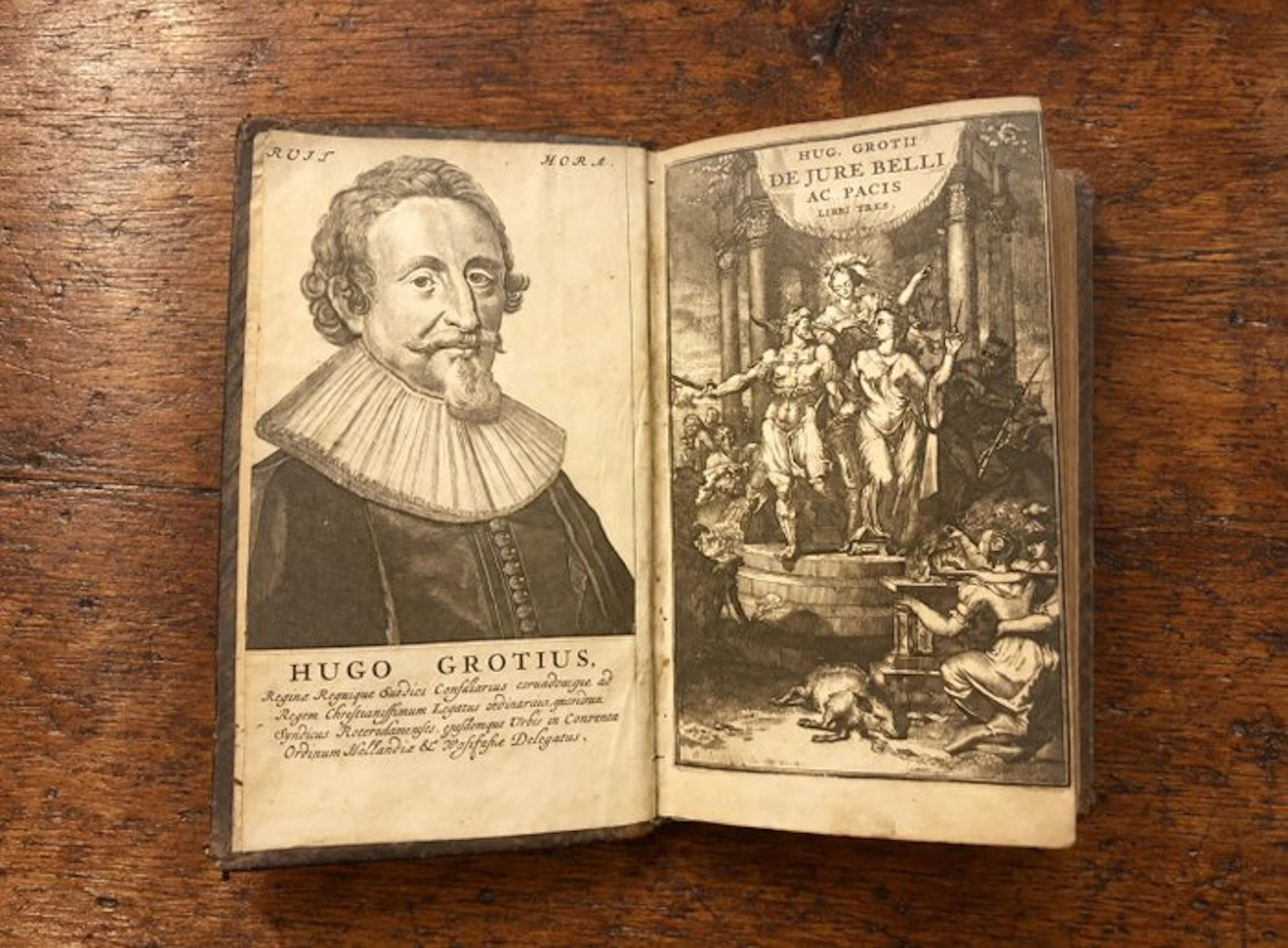 Hugo Grotius - DE JURE BELLI AC PACIS - 1680