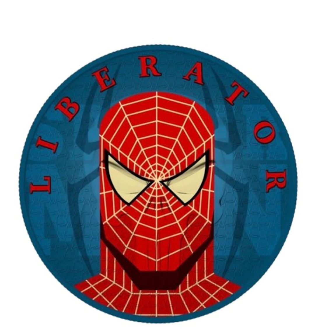 World. 2021 The Dark Side Spiderman Liberator SuperHeroes 1 Oz (nur 100!)