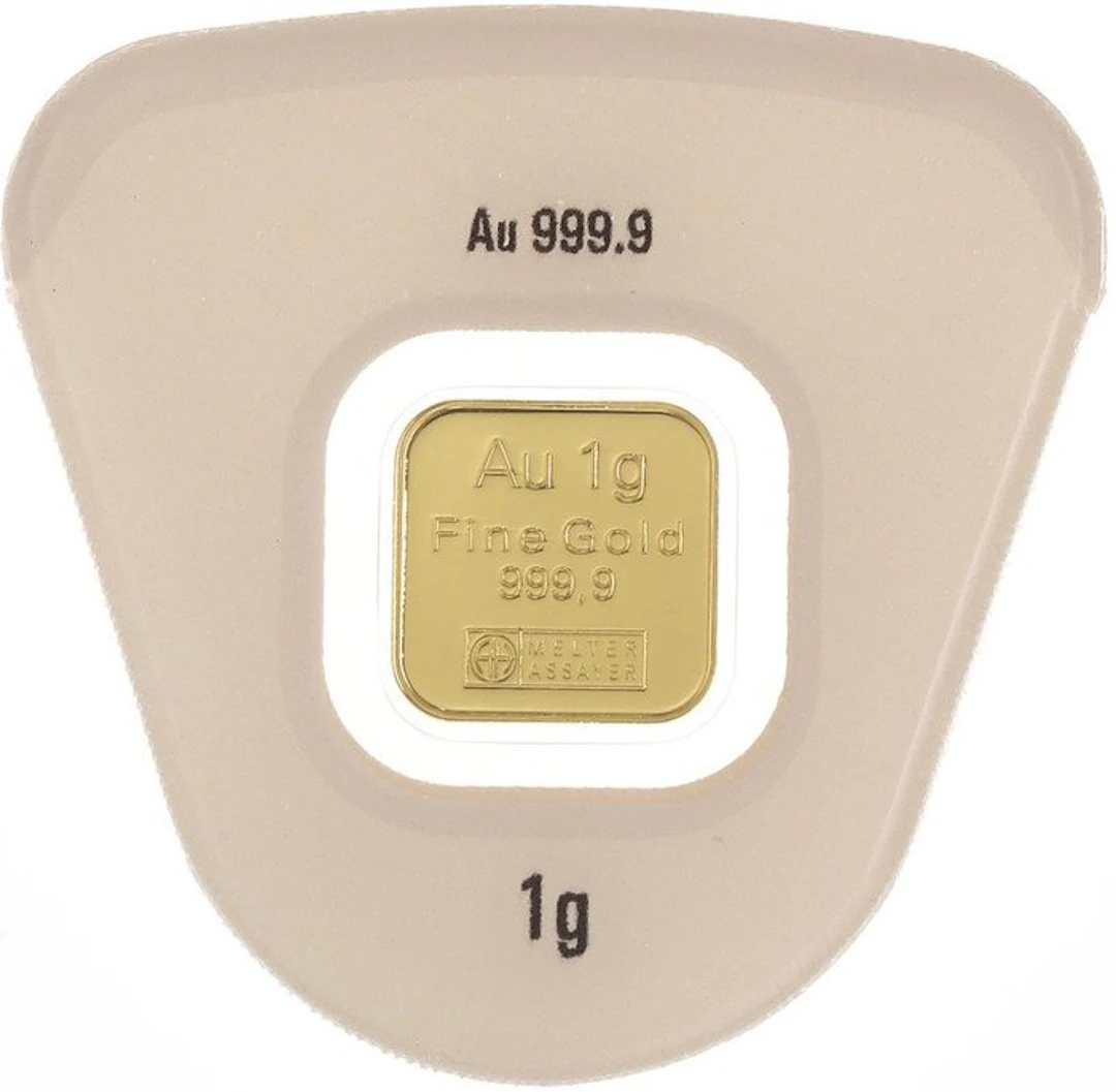 1 gram - Gold .999 - Argor-Heraeus, Switzerland - Sealed (No reserve price)