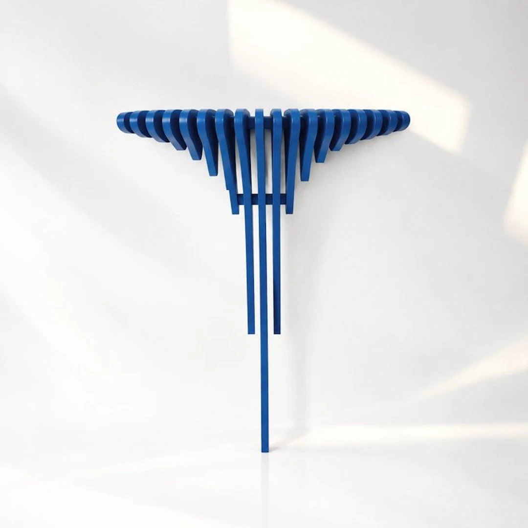 Hutsculpt - Lorenzo Capanna - Console table - Pin - Wood
