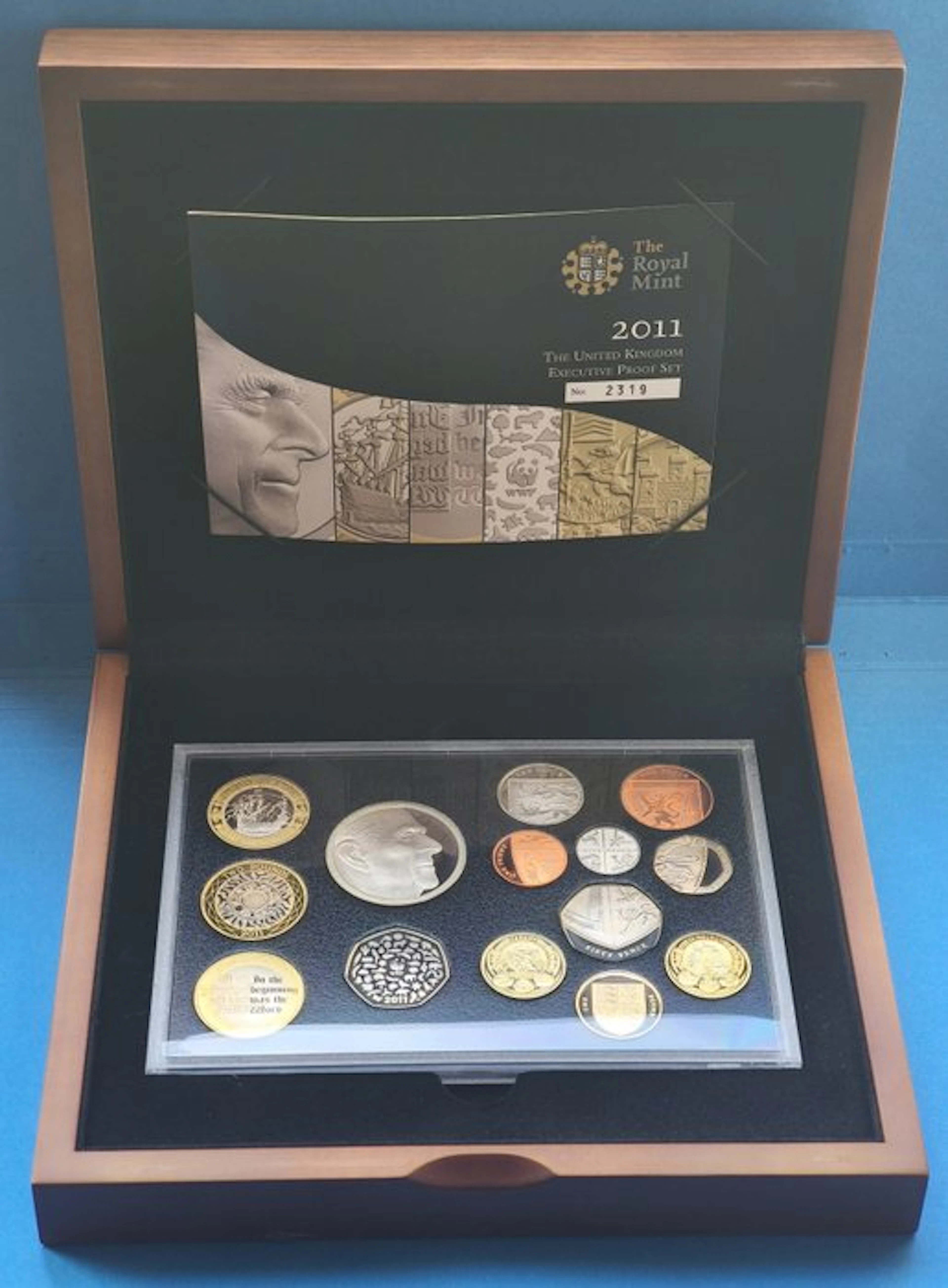 United Kingdom. 2011. Executive Proof Collection (No reserve price)
