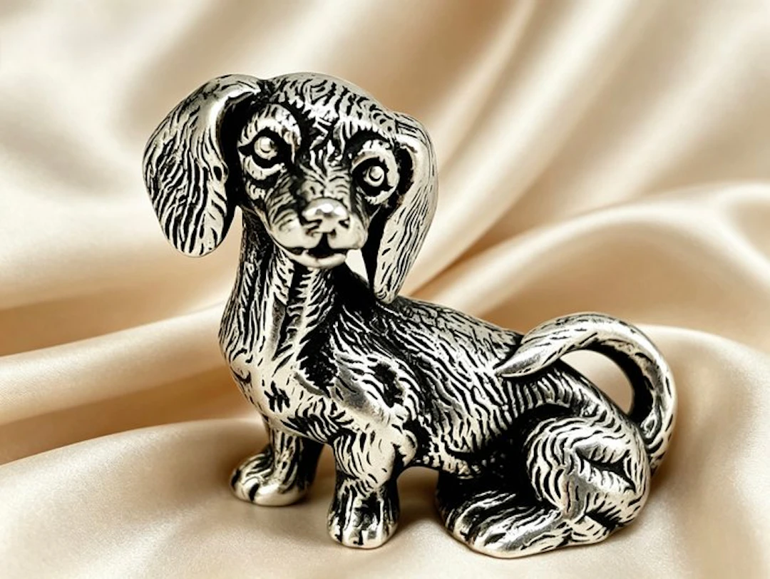 Figure - Perrito en plata - .925 silver