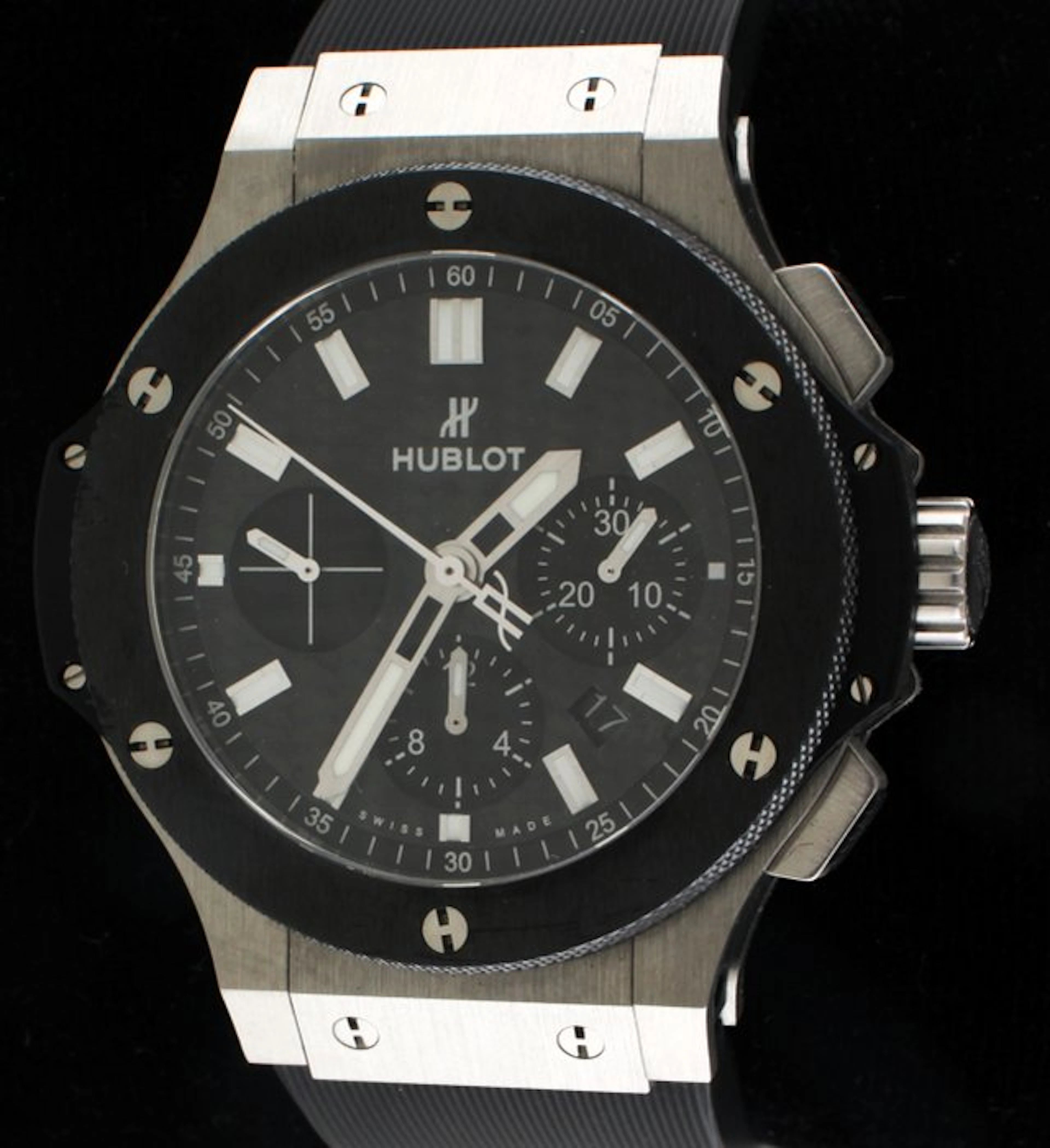 Hublot - 'Big Bang Evolution Chronograph' - Steel Ceramic...