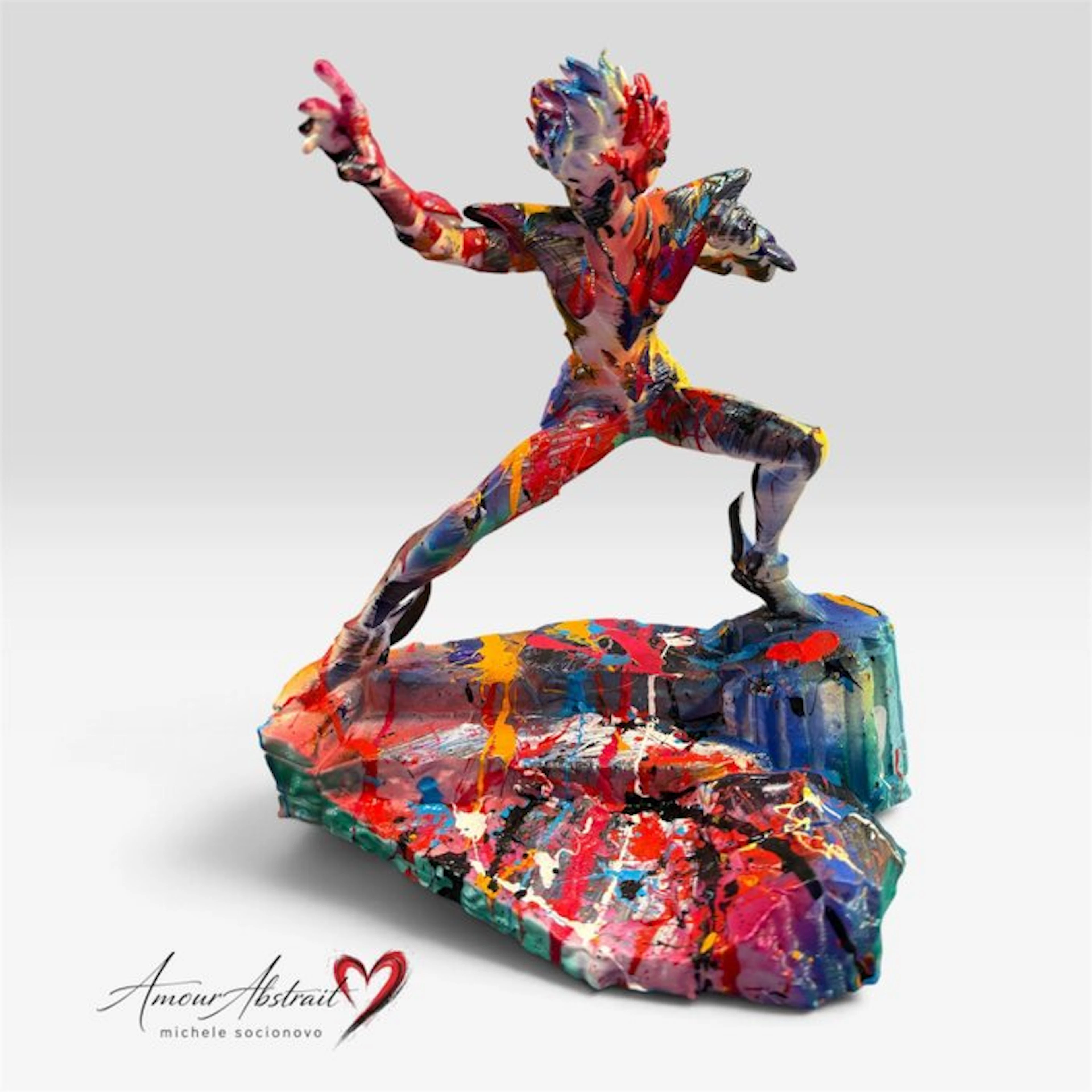 michele socionovo - Pegasus Amour Abstrait
