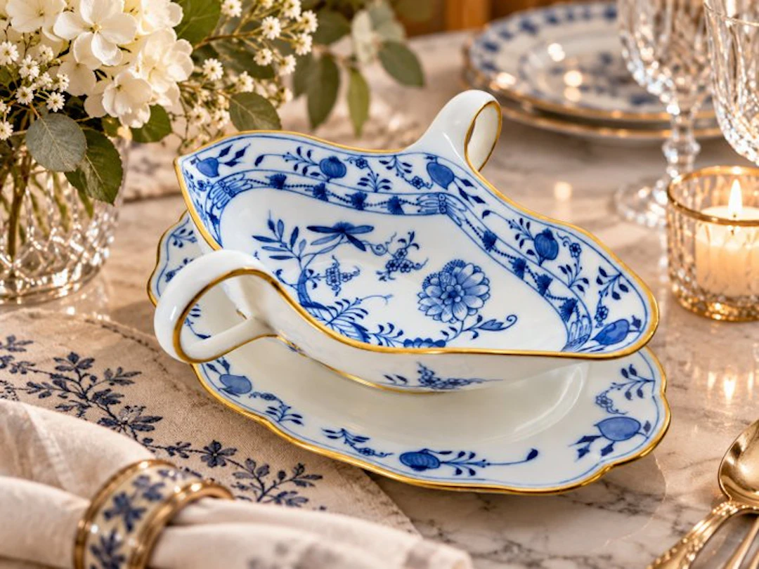 Meissen - Johann Joachim Kaendler - Gravy boat - Sauce...