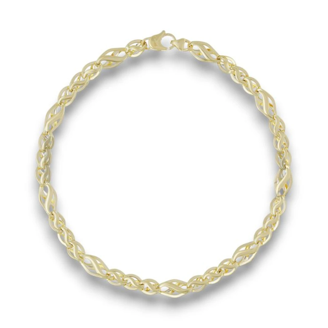 Bracelet - 18 kt. Yellow gold - Chain bracelet 4.7 g