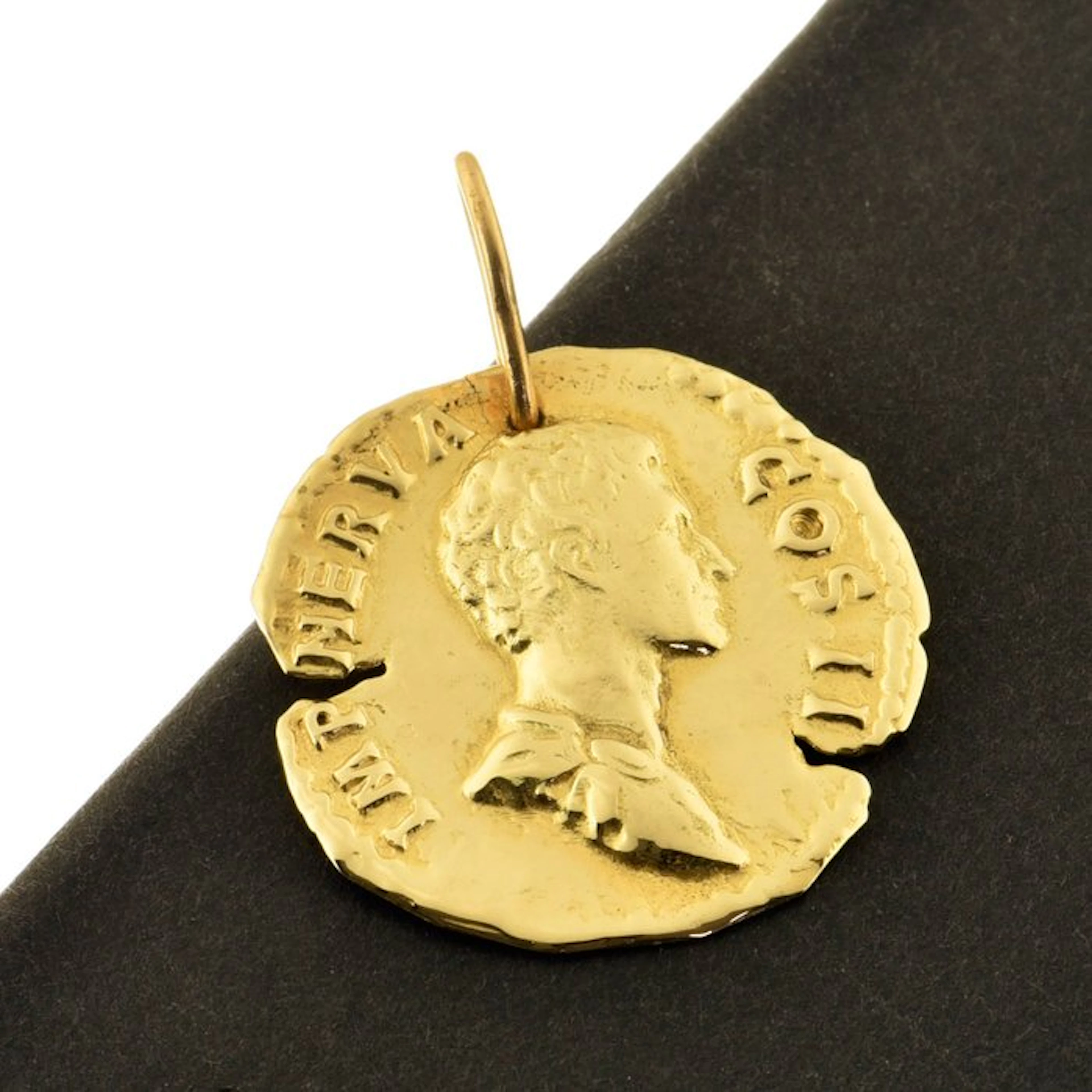 Coin pendant - 14 kt. Yellow gold