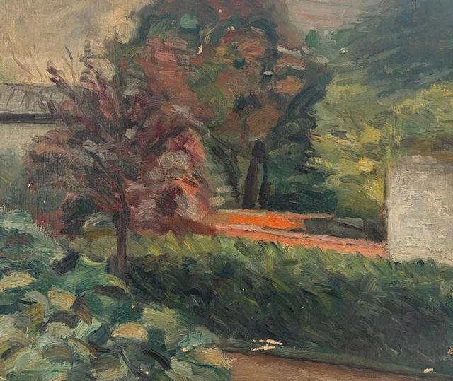 Alexandre Altmann (1878-1932) - Esquisse de jardin arboré