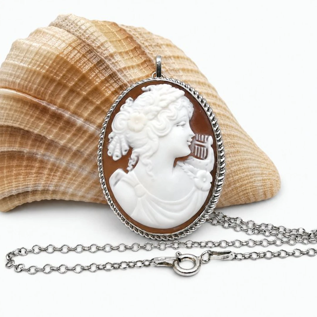 Silver - Necklace with pendant - Italian craftsmanship