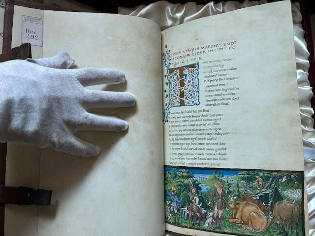 artcodex - riproduzione del virgilio riccardiano - 2021
