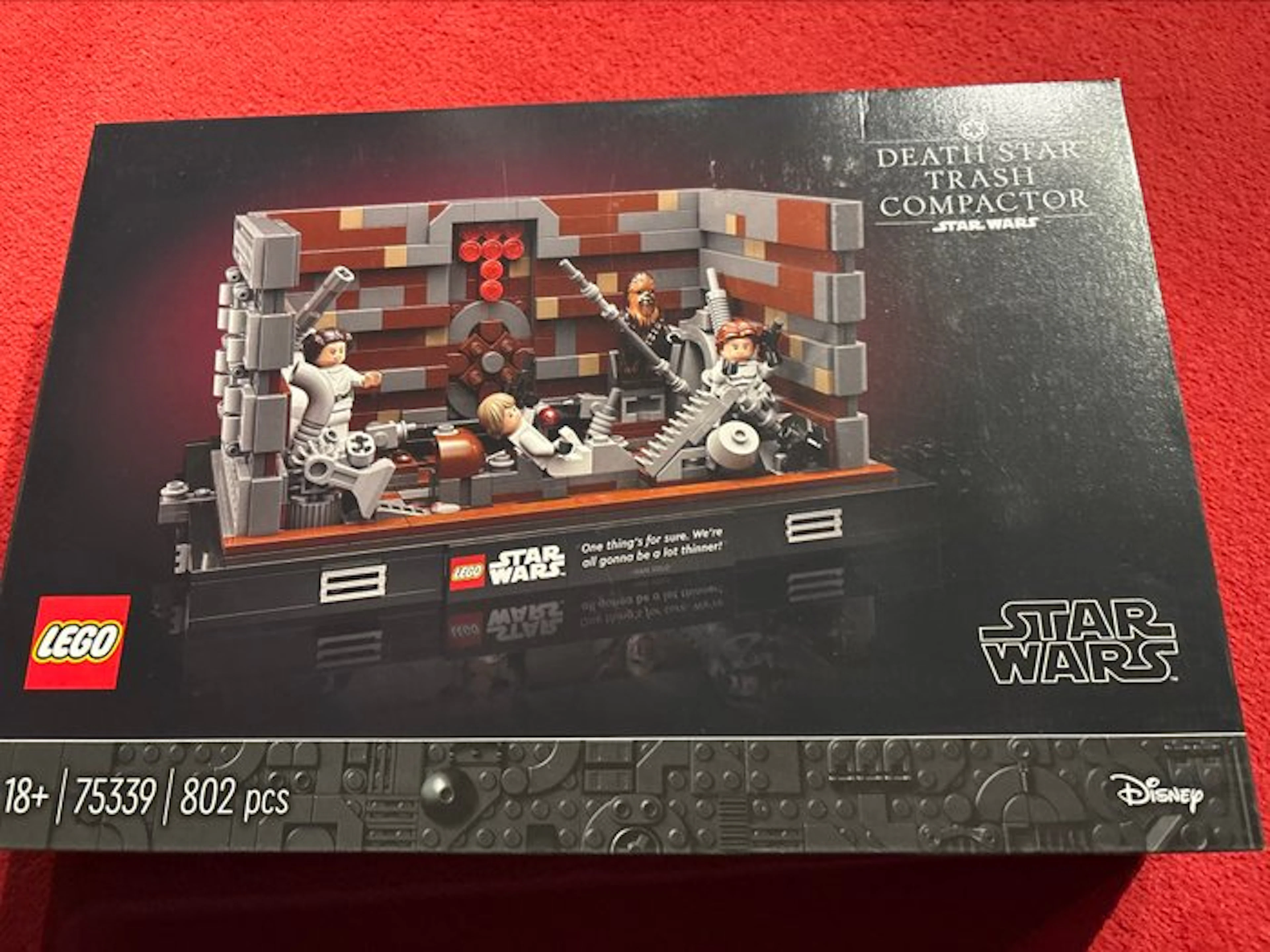 LEGO Set - 75339 - Star Wars - DEATH STAR TRENCH COMPACTOR
