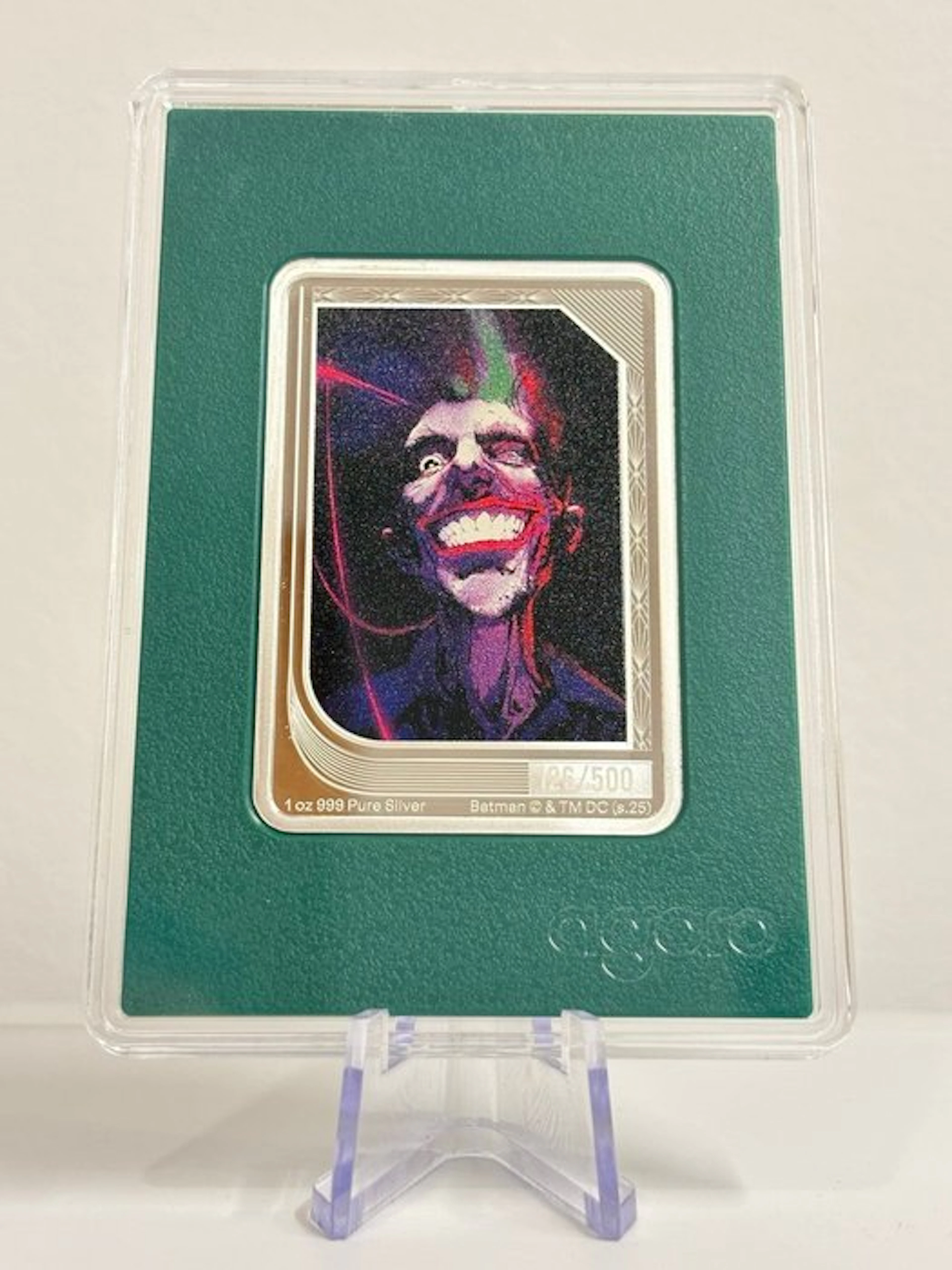 Niue. 2 Dollars 2025 - 1 oz Plata .999 - DC COMIC Trading Coin "The Joker #1"