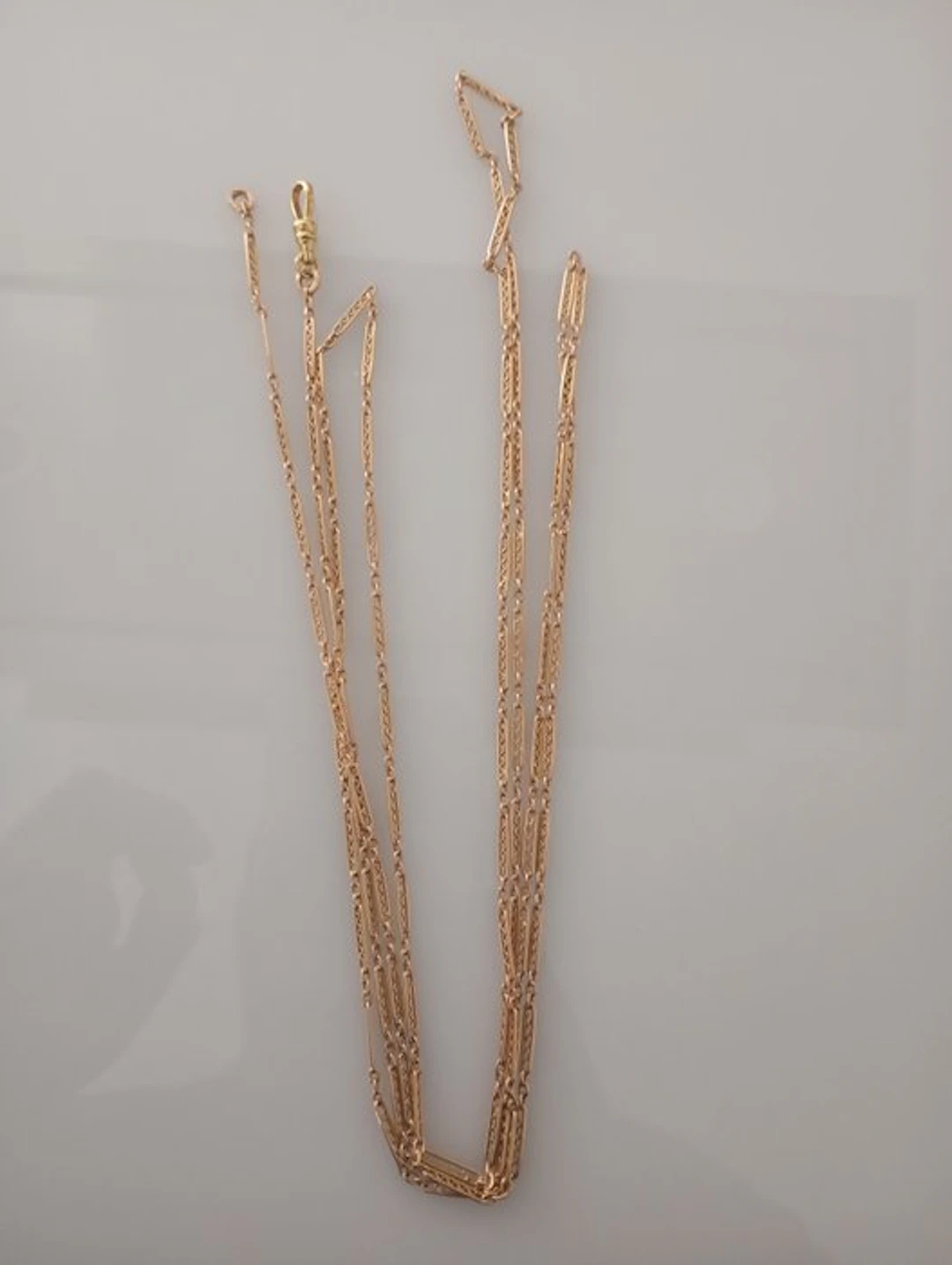 Watch necklace - 18 kt. Yellow gold