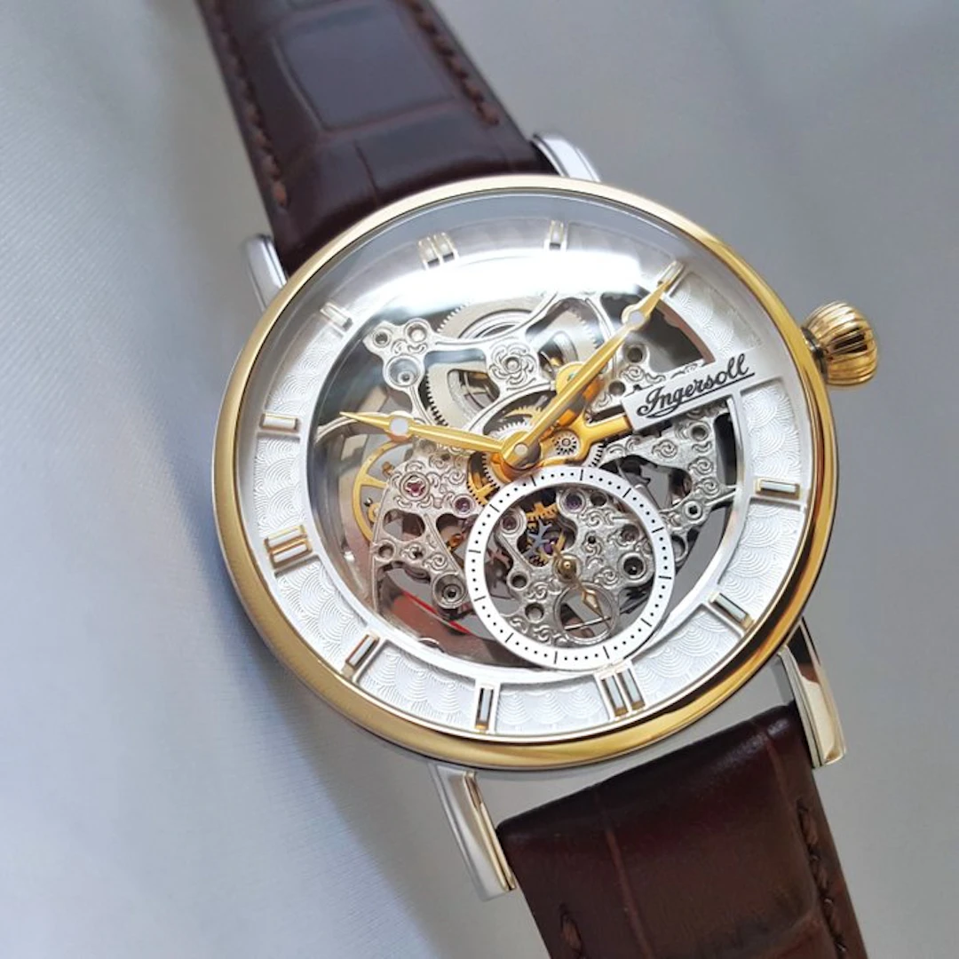 Ingersoll - Automatic - Gold - Skeleton - 22 Jewels...