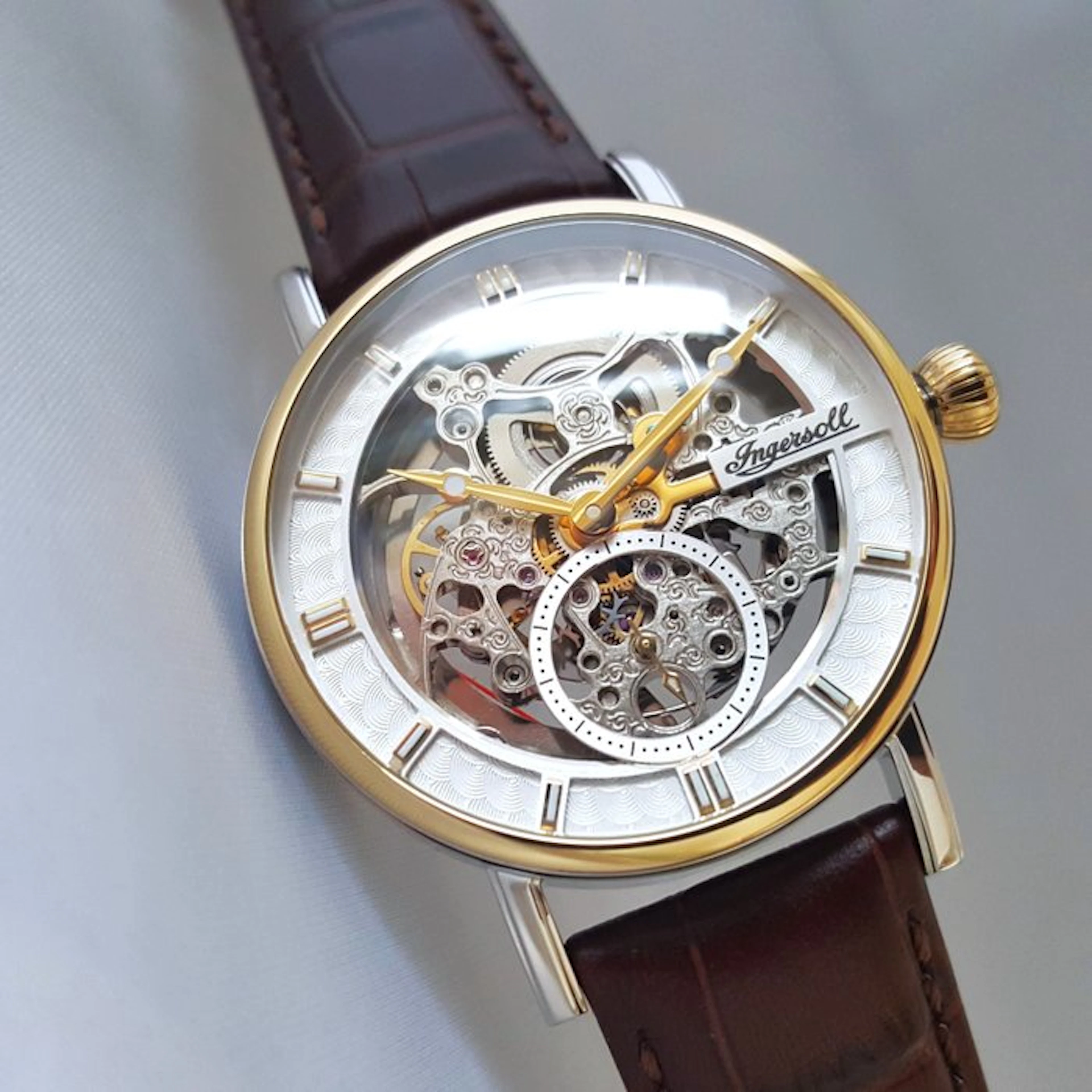 Ingersoll - Automatic - Gold - Skeleton - 22 Jewels...