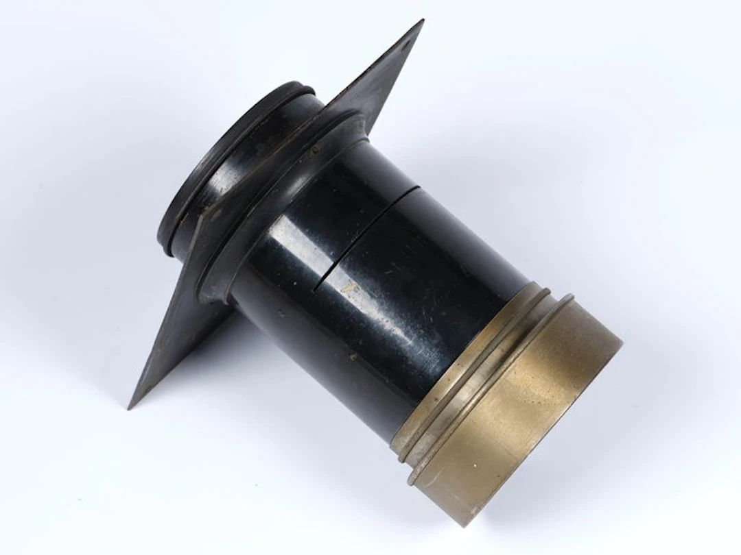 E. Suter Aplanat B No.7 / (20x16) ULF / Serienummer: 3485 Brass lens
