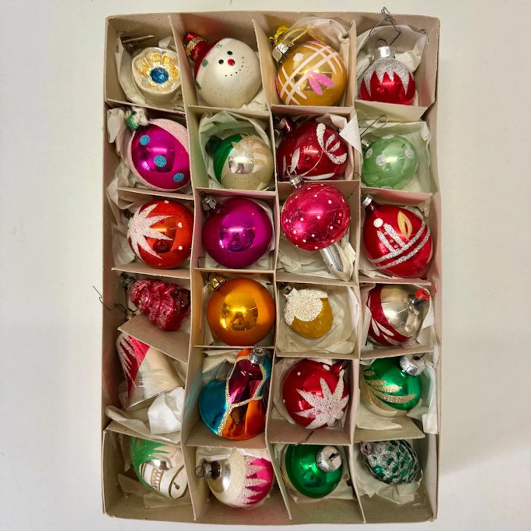 Christmas decoration (24) - Glass, Metal