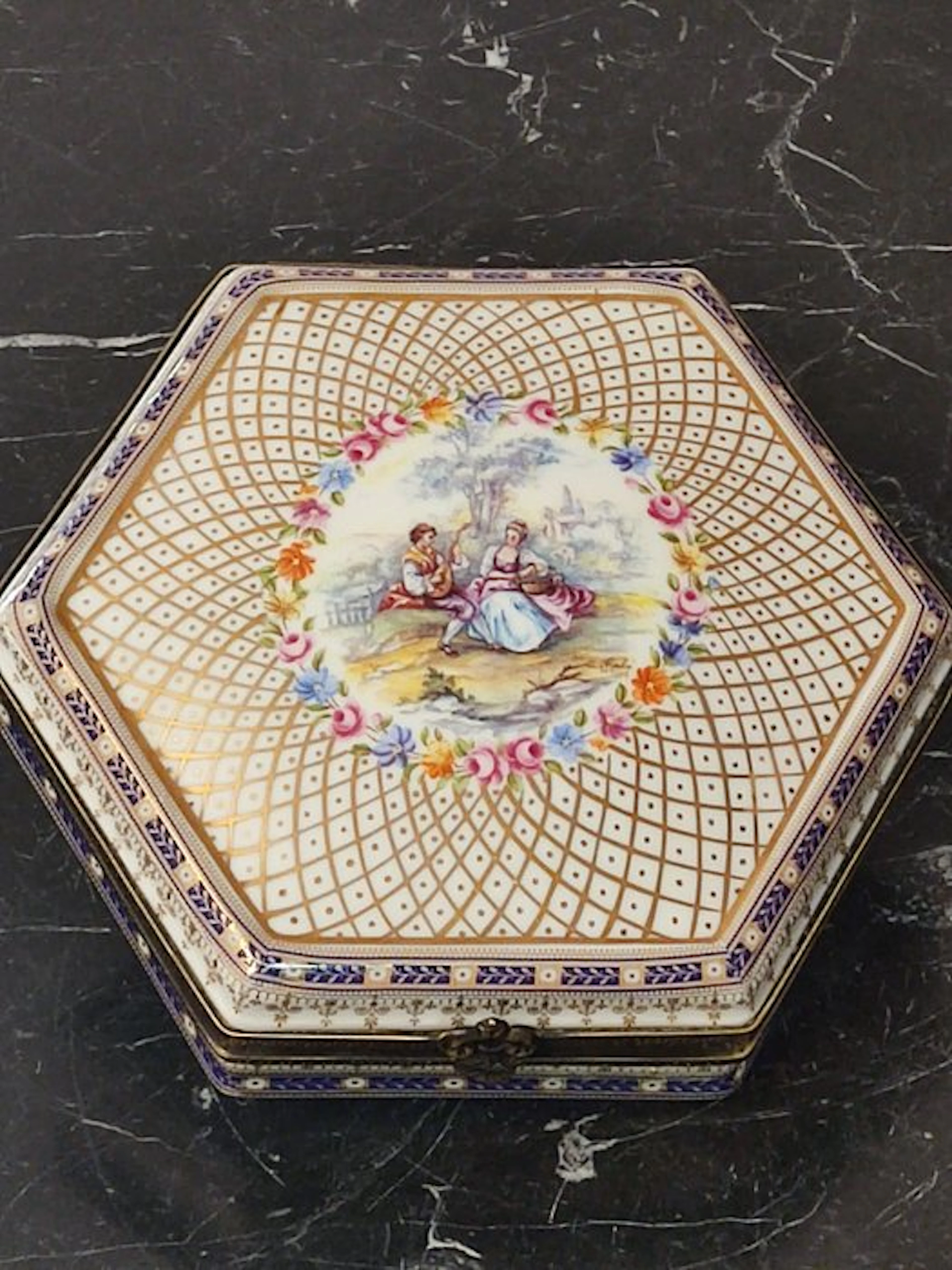 Sevres Francia - Centrepiece - Porcelain