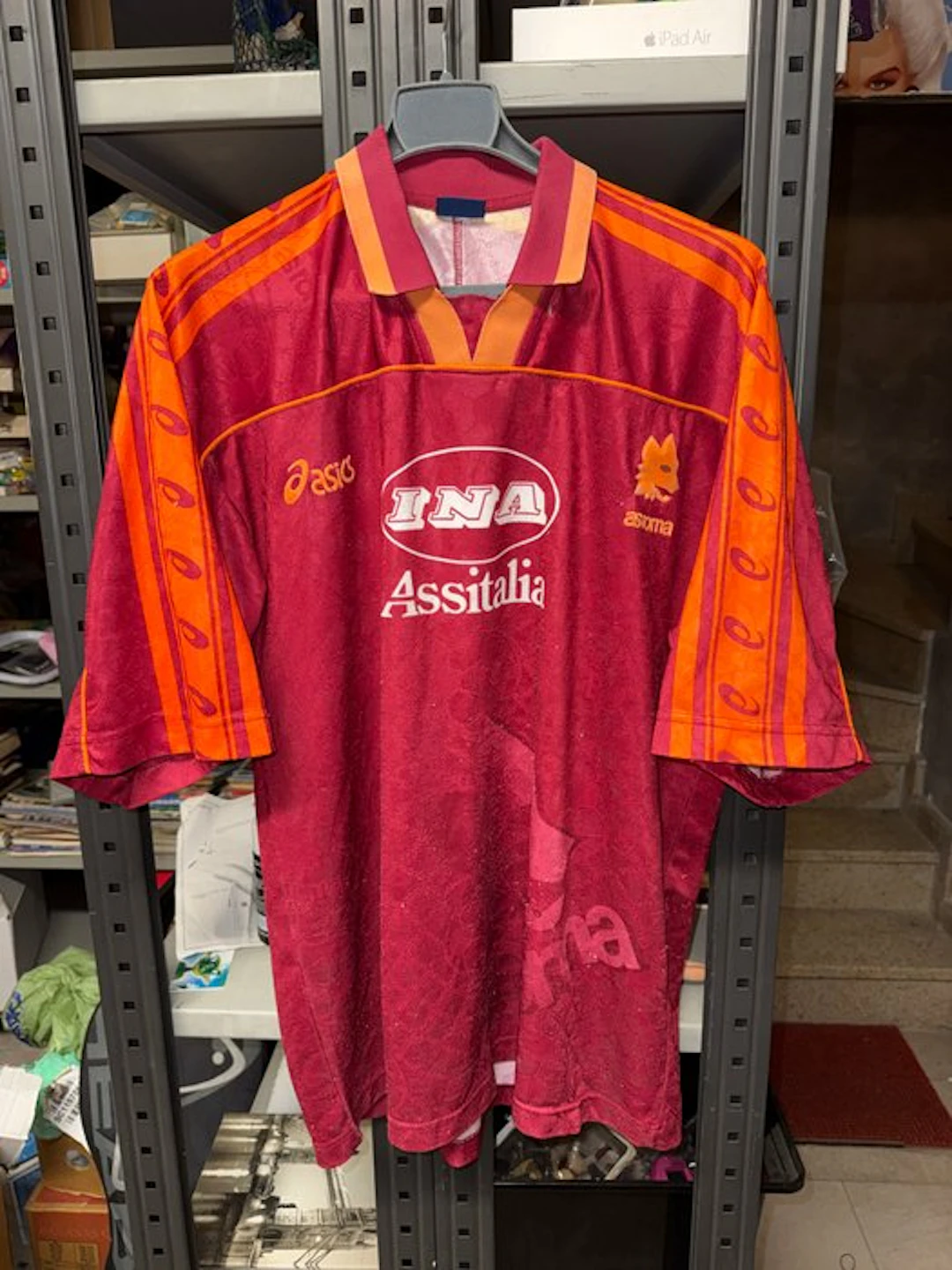 AS Roma - Italian Football League - 1995 - Football shirt