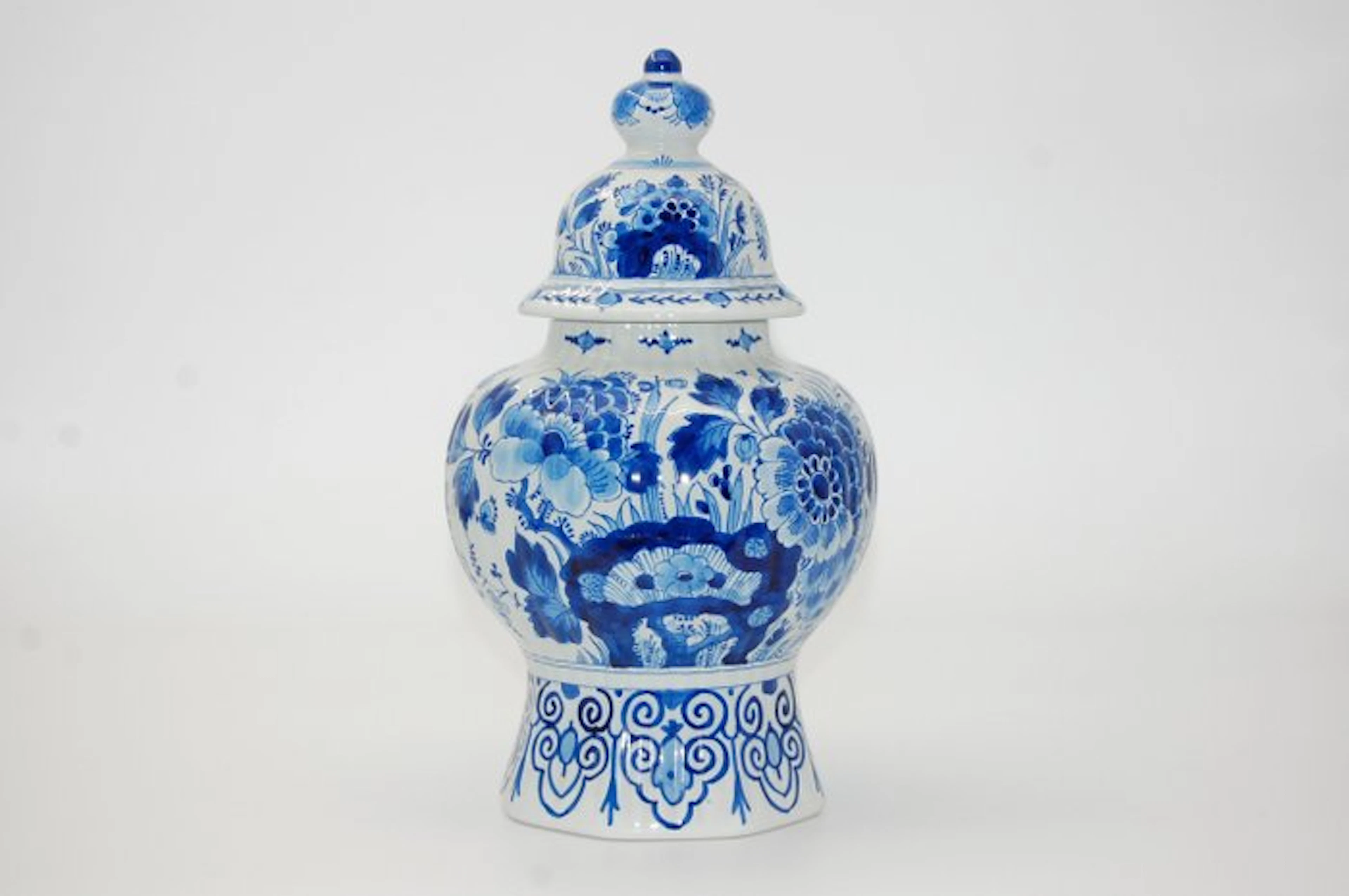 De Porceleyne Fles, Delft - H. 31cm / "CK" 1966 - Vase - Earthenware