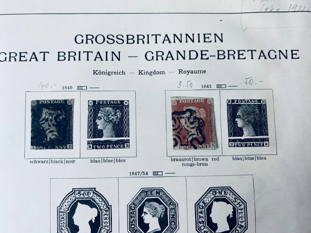 Great Britain - Classic England Collection, including No. 1 Queen Victoria