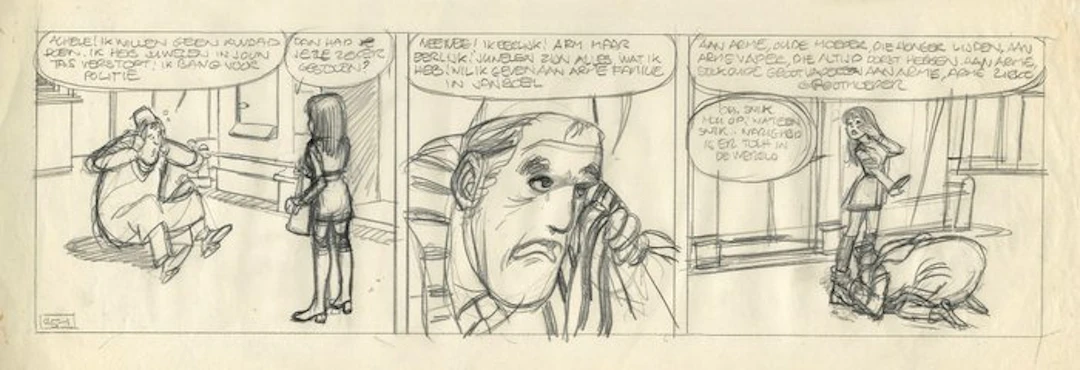 Marten Toonder Studio's (Jan van Haasteren) - 1 Original...