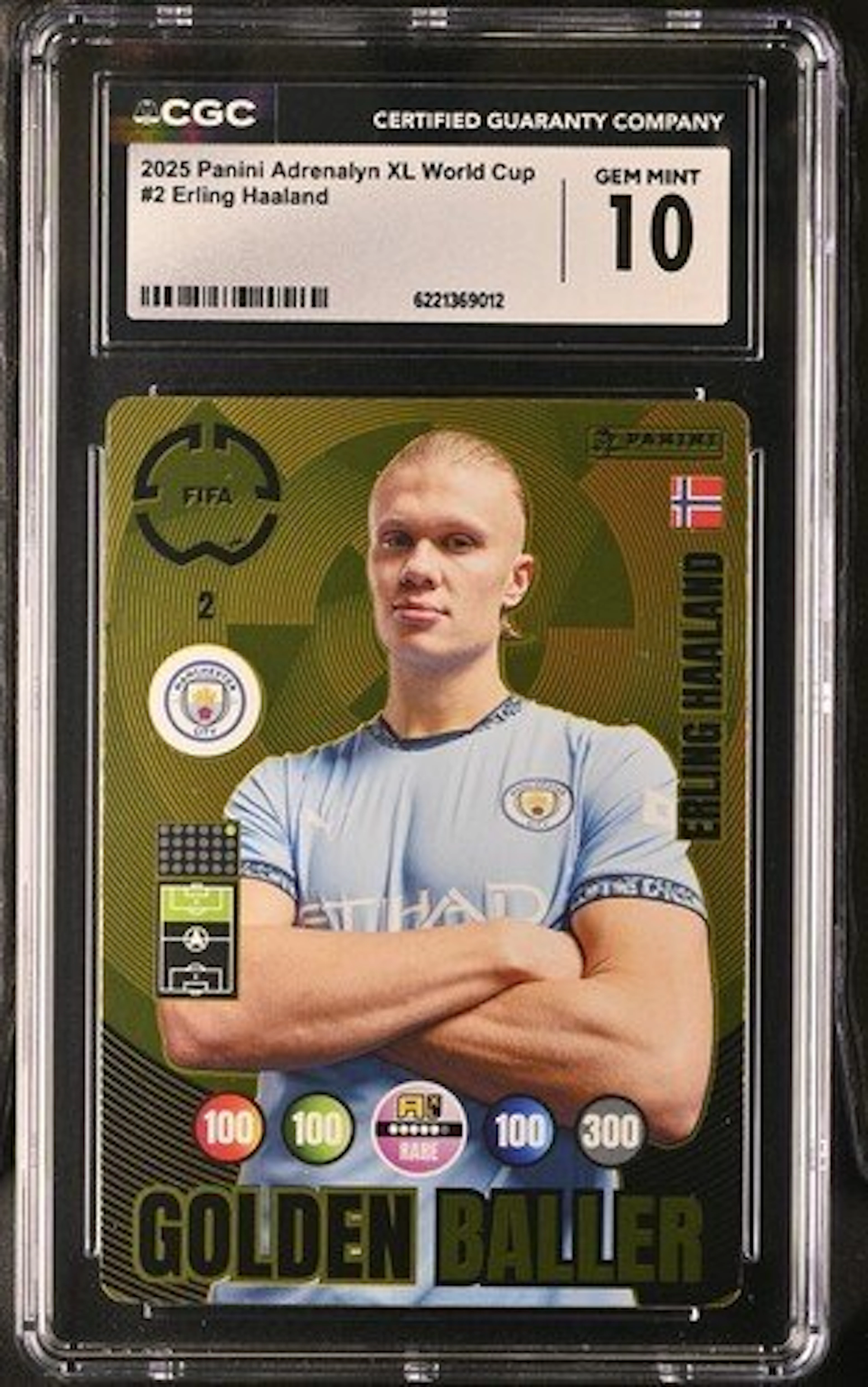 2025 Panini Erling Haaland #2 - Panini Adrenalyn XL FIFA...