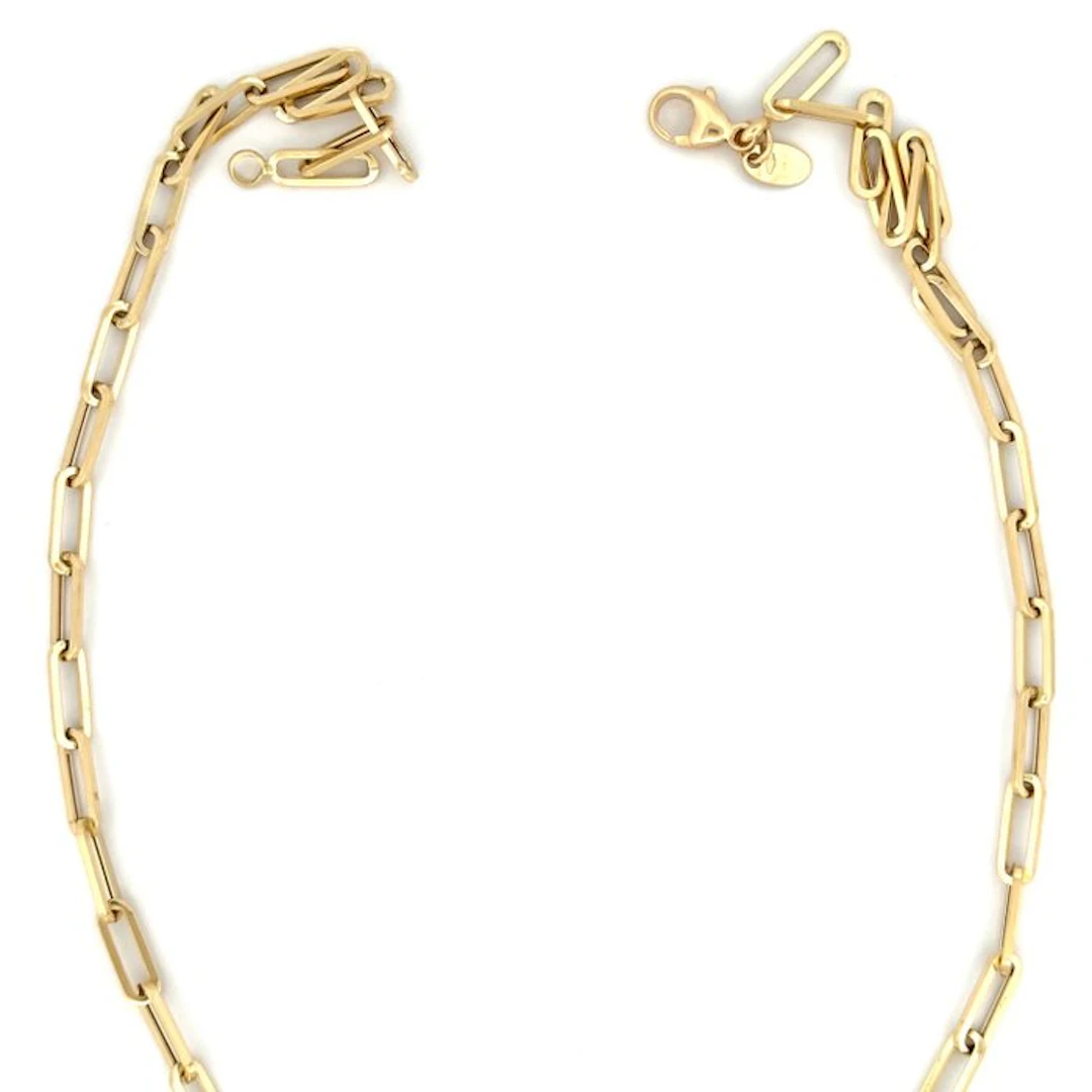 Necklace - 18 kt. Yellow gold - Top Star - 40 cm