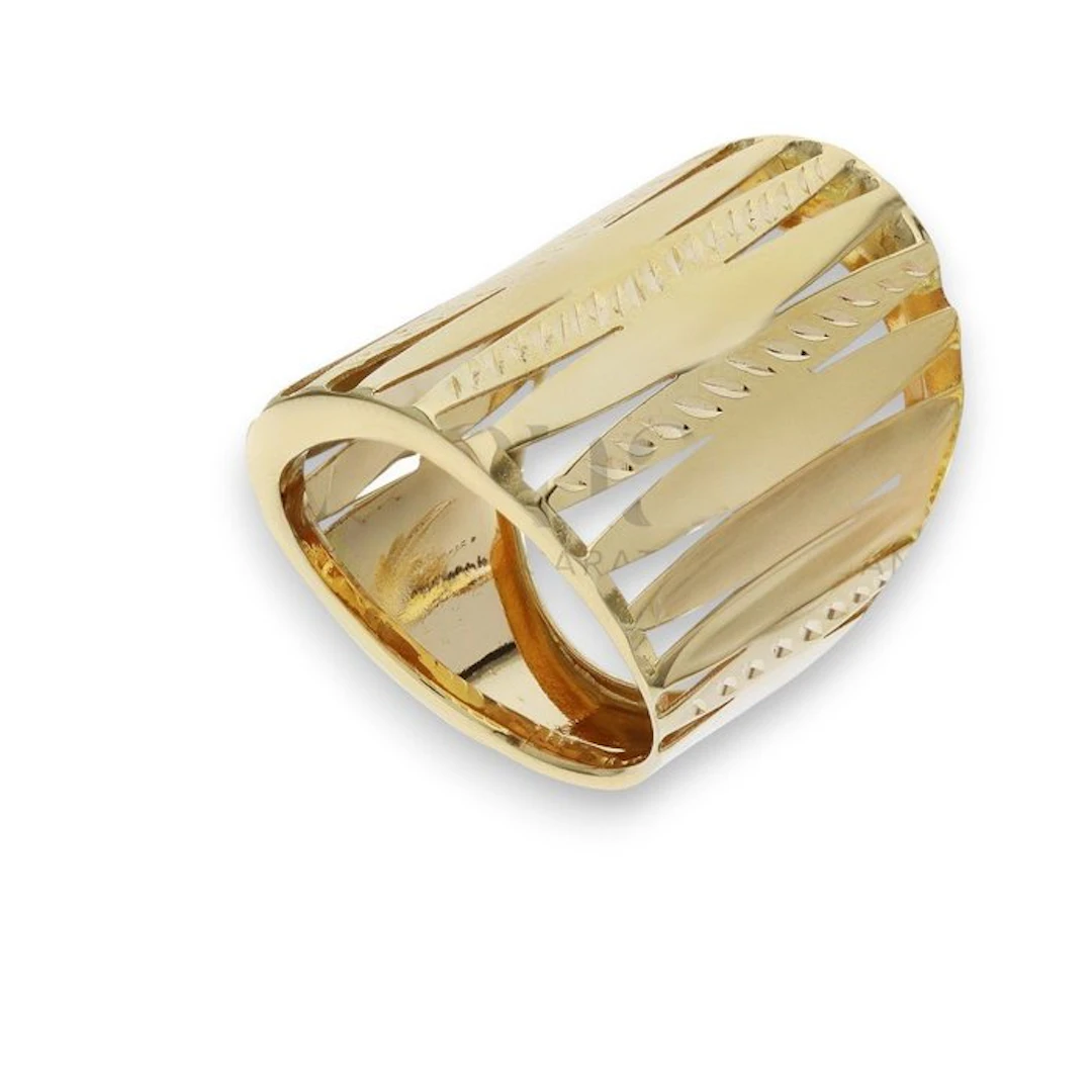 Ring - 18 kt. Yellow gold - Ring 18k 6.8g