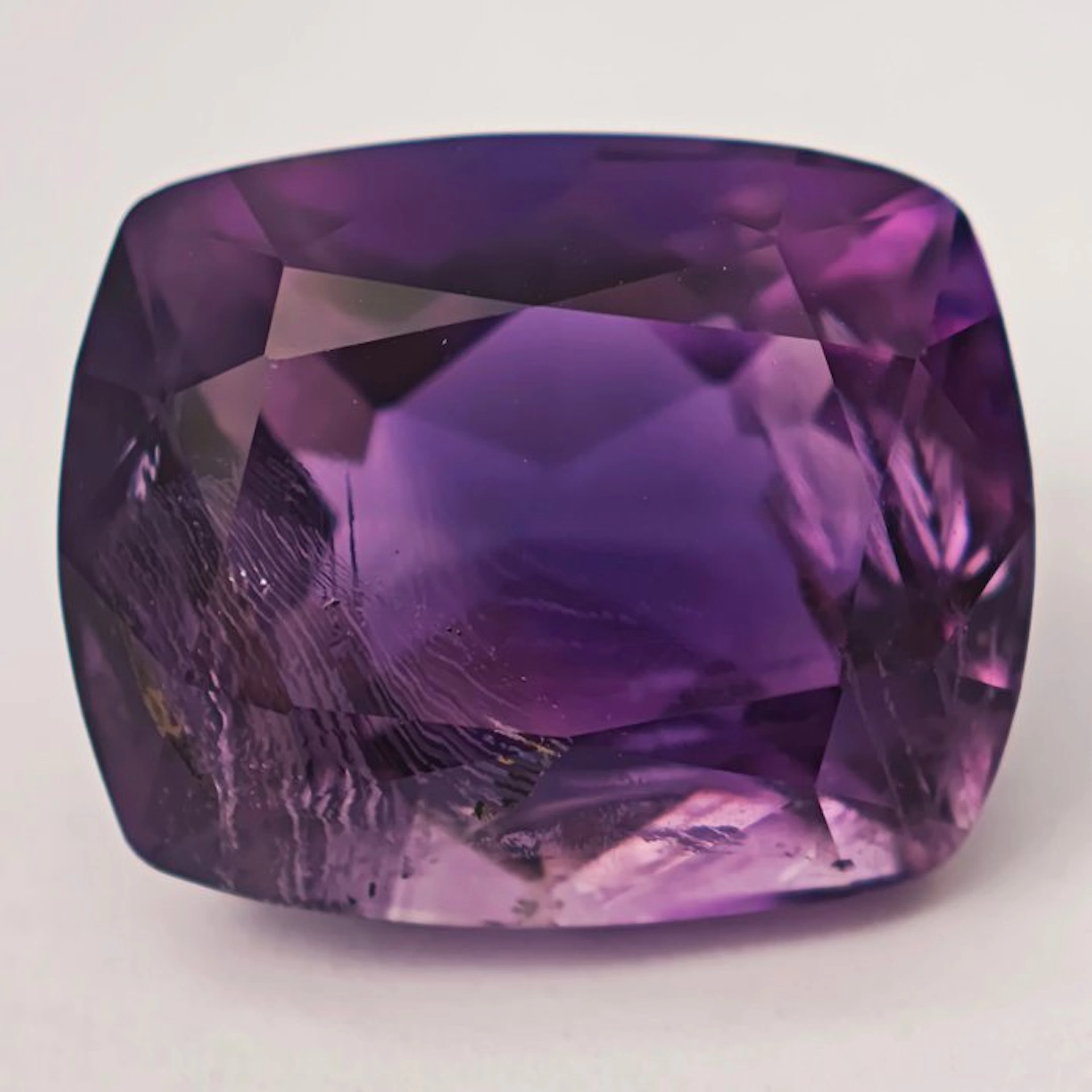 No reserve price Amethyst - 23.88 ct - Antwerp Laboratory...