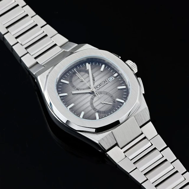 Norton - Eclisse - Chronograph - Bracciale Integrato...