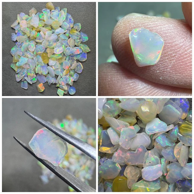Lot of 100 ct of opals