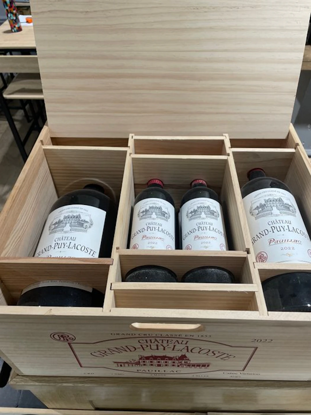2022 Château Grand Puy Lacoste Variation Case - Pauillac...