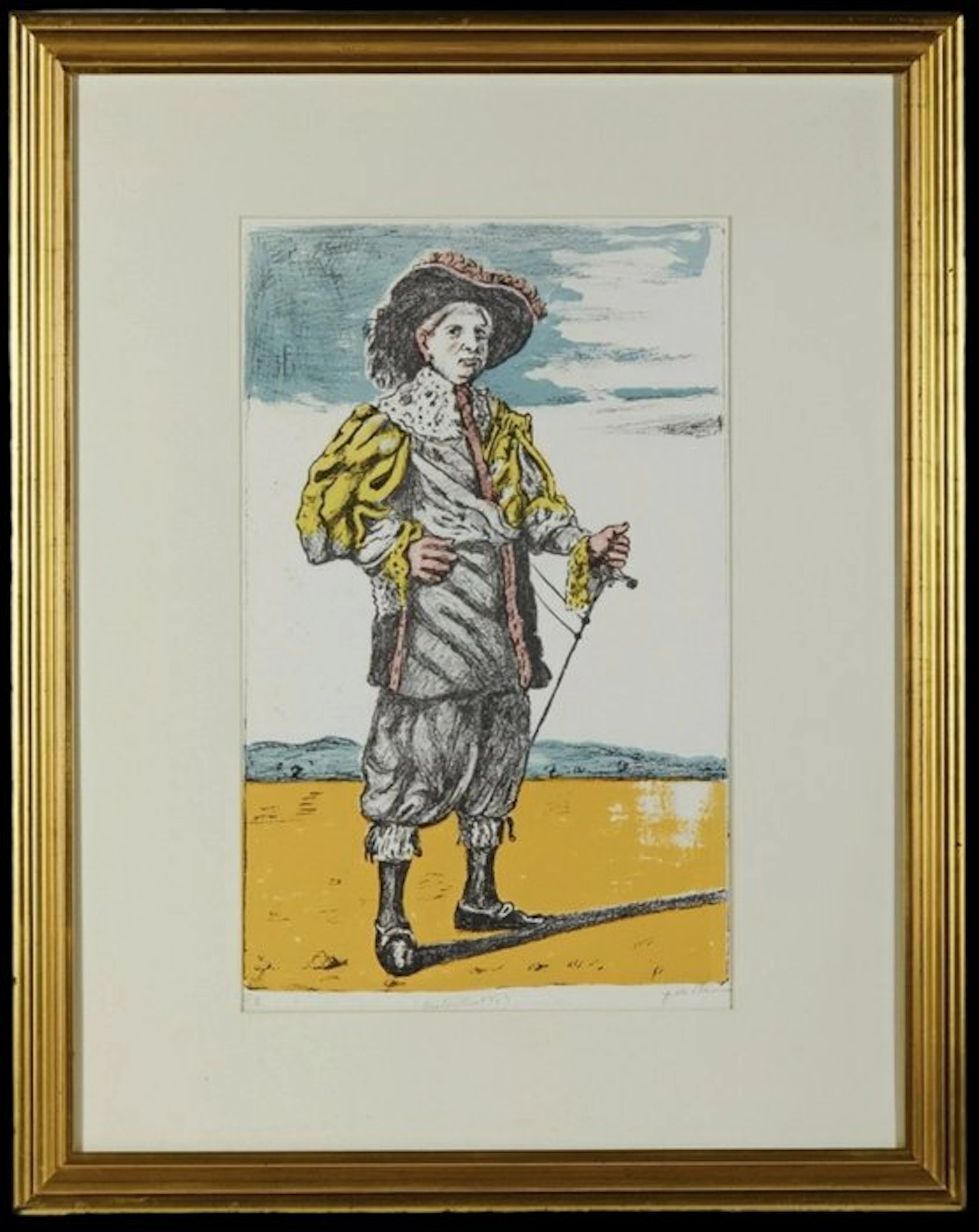 Giorgio De Chirico (1888-1978) - Autoritratto in costume