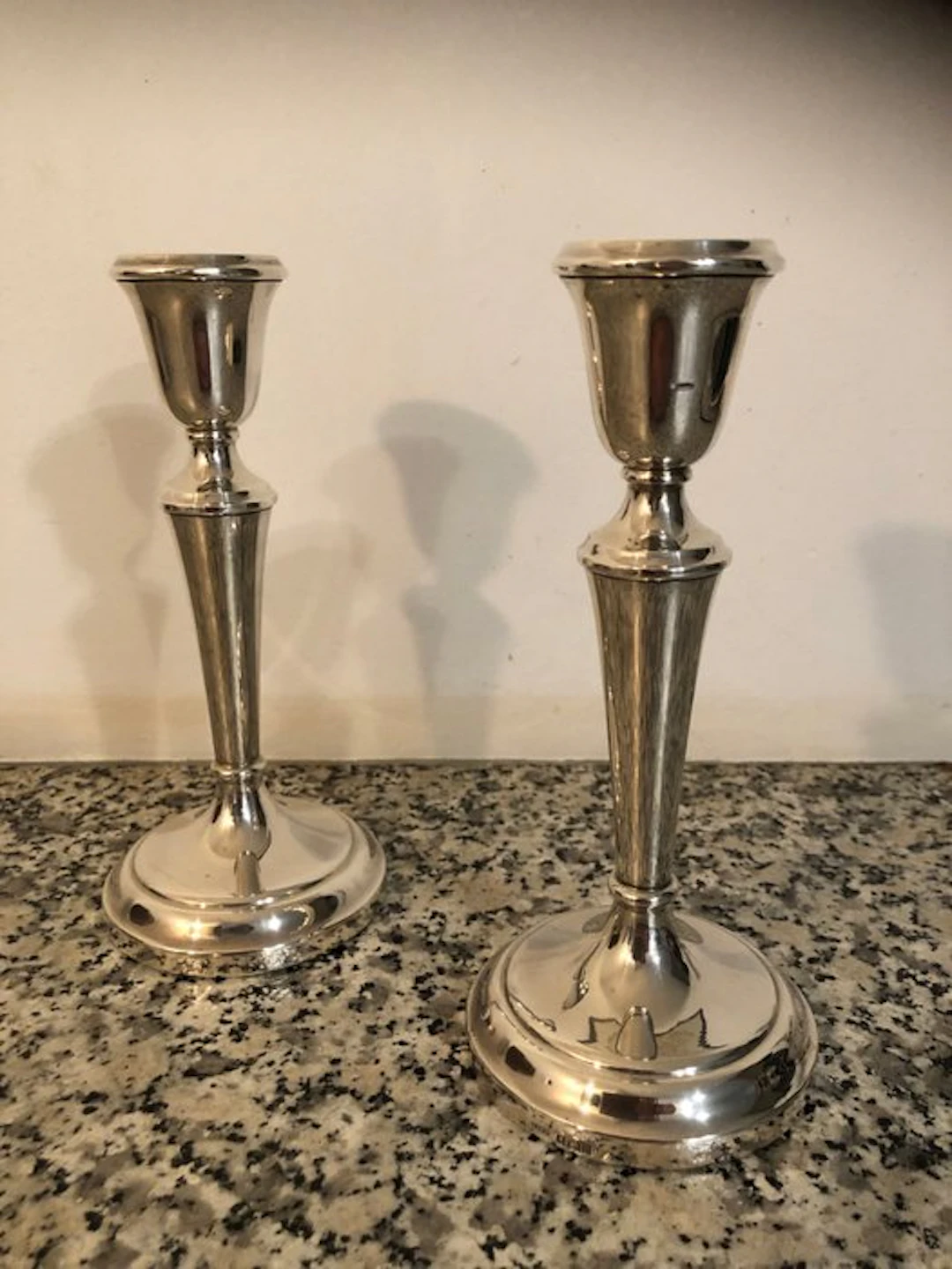 Candleholder (2) - .925 silver