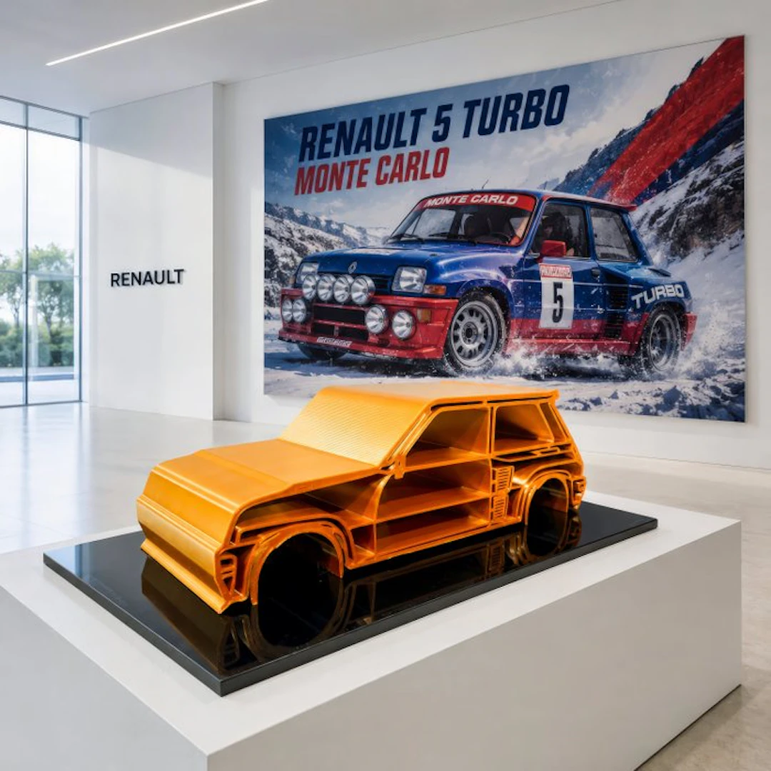 Renault 5 Turbo - 1/12 Scale - Sculpture XXL - 03/30 Pcs...