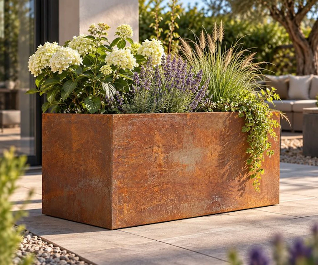 Jardinière - Jardinière – Rectangular planter – garden
