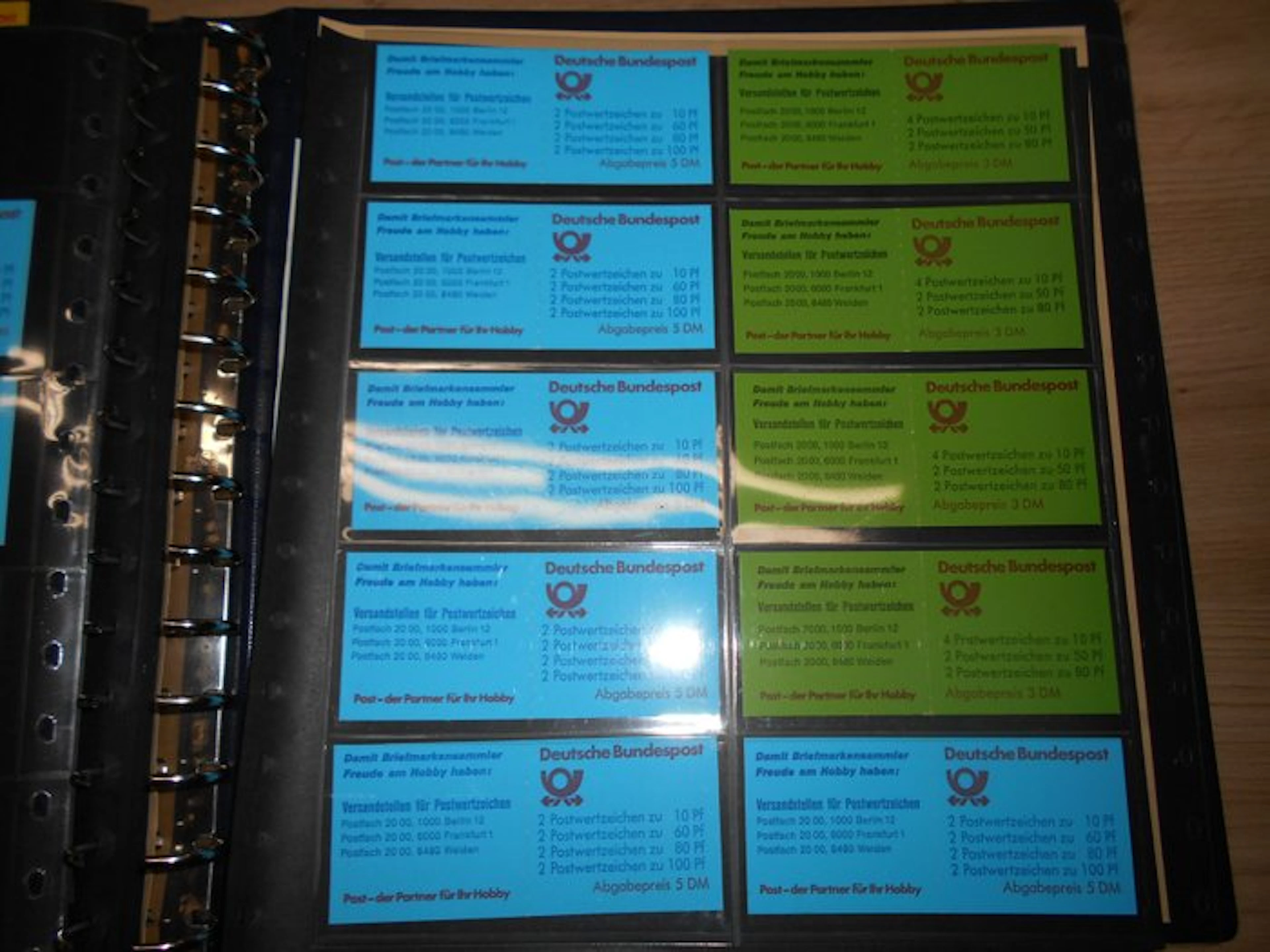 Germany, Federal Republic - Strong lot of 155 mint stamp booklets.