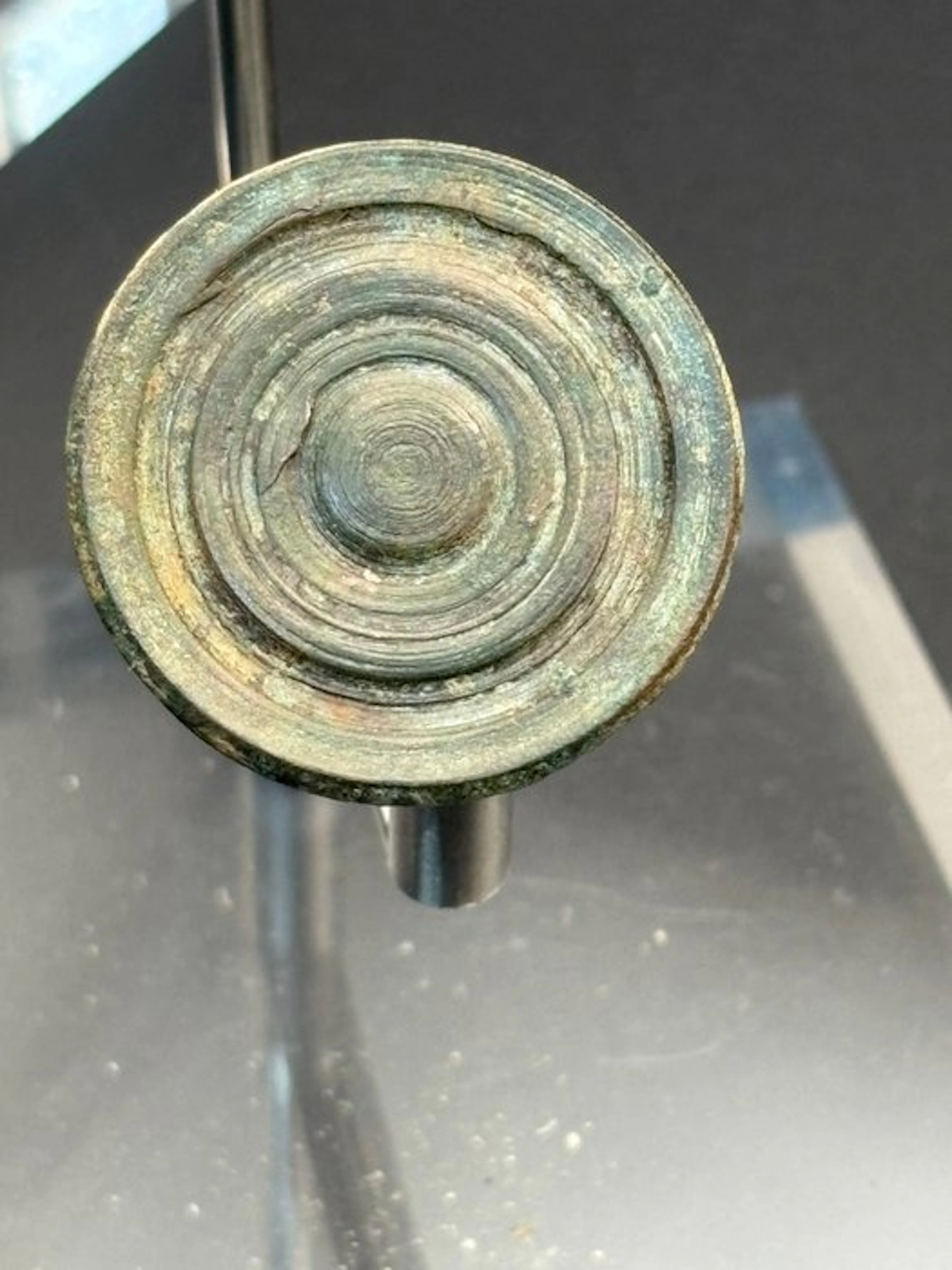 Ancient Roman, Empire Bronze Phalera - 30 mm (No reserve price)